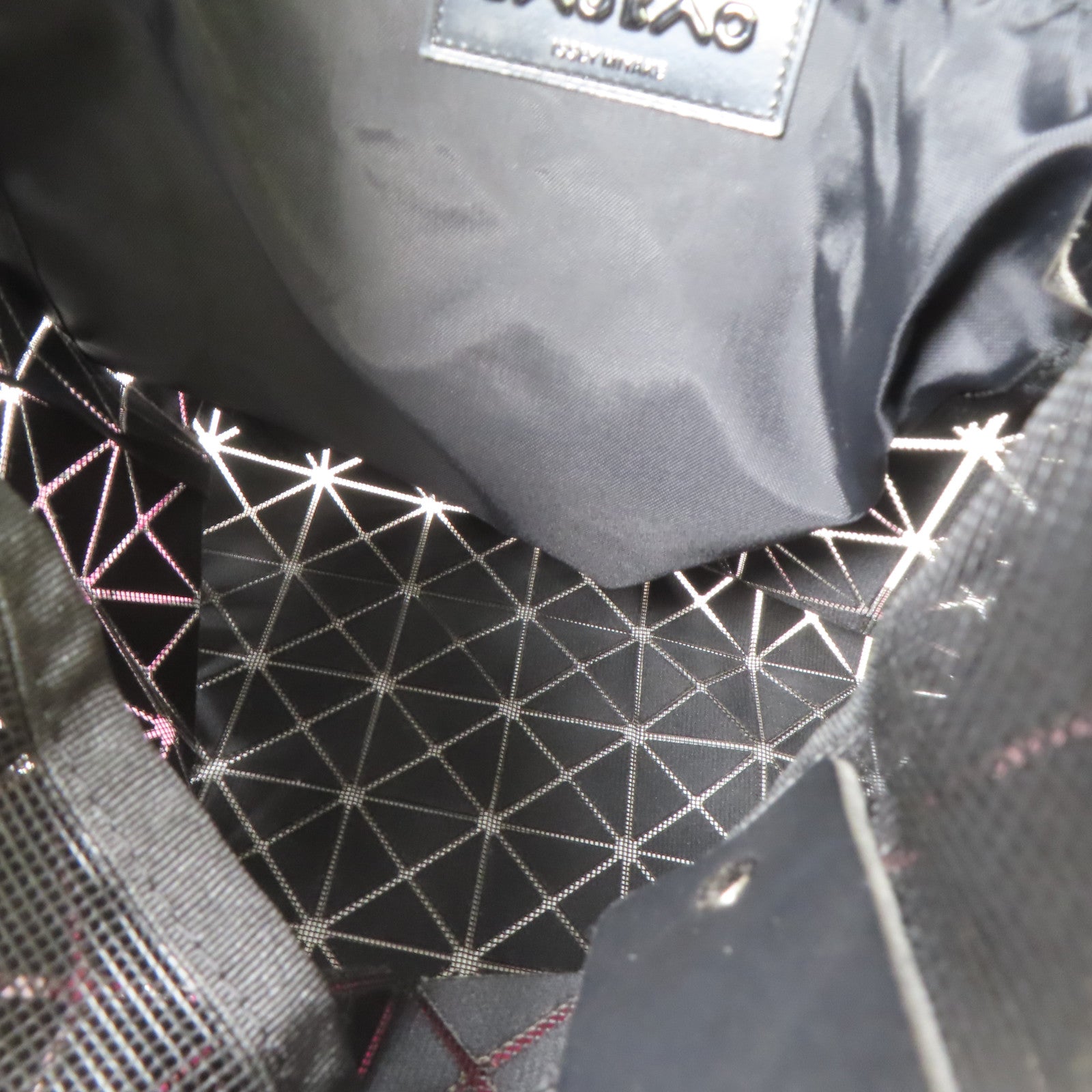 BAO BAO ISSEYMIYAKE PVC Issey Miyake Bao Bao Shoulder Bag肩背袋紫色