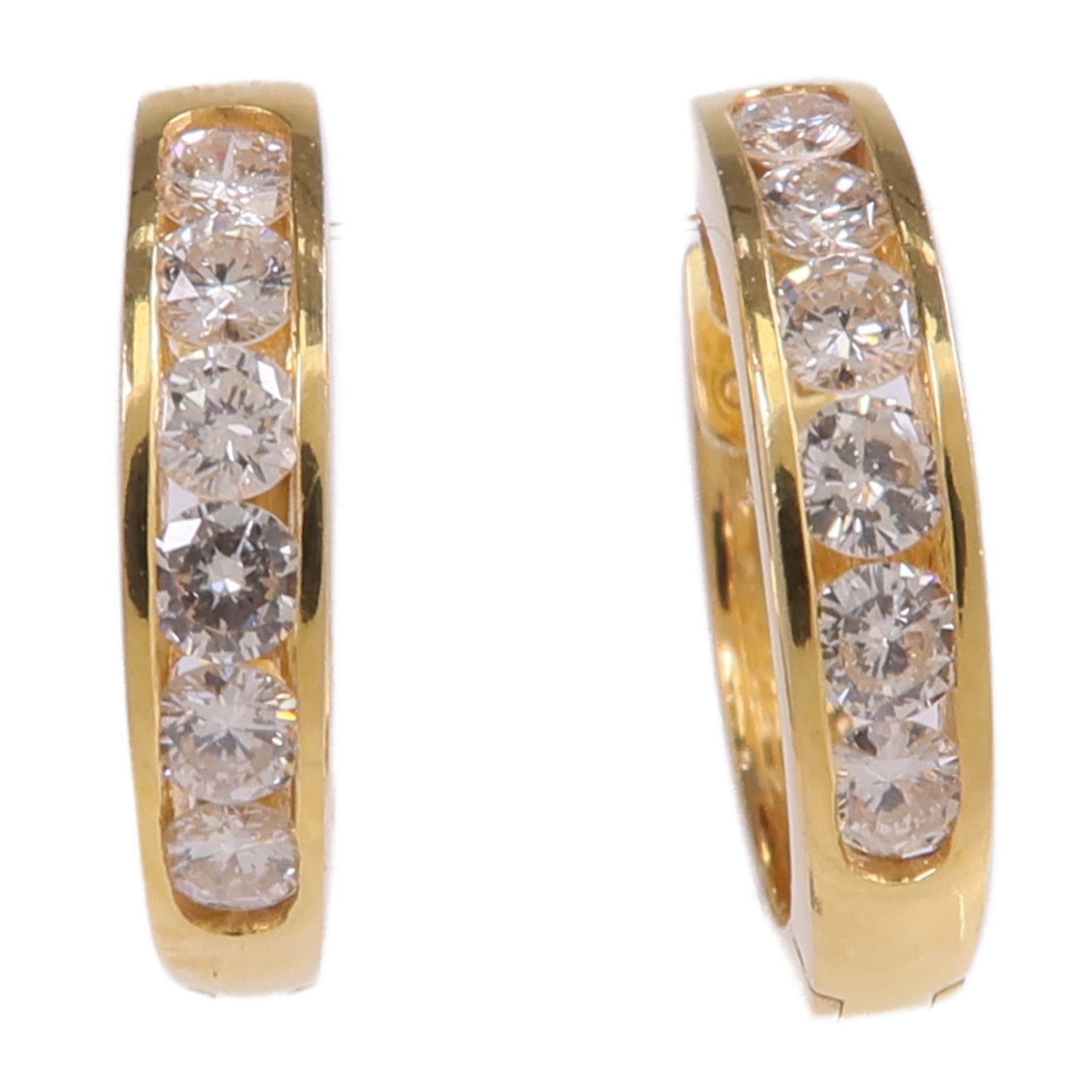 JEWELRY 18K黃金Diamond Earrings鑽石耳環