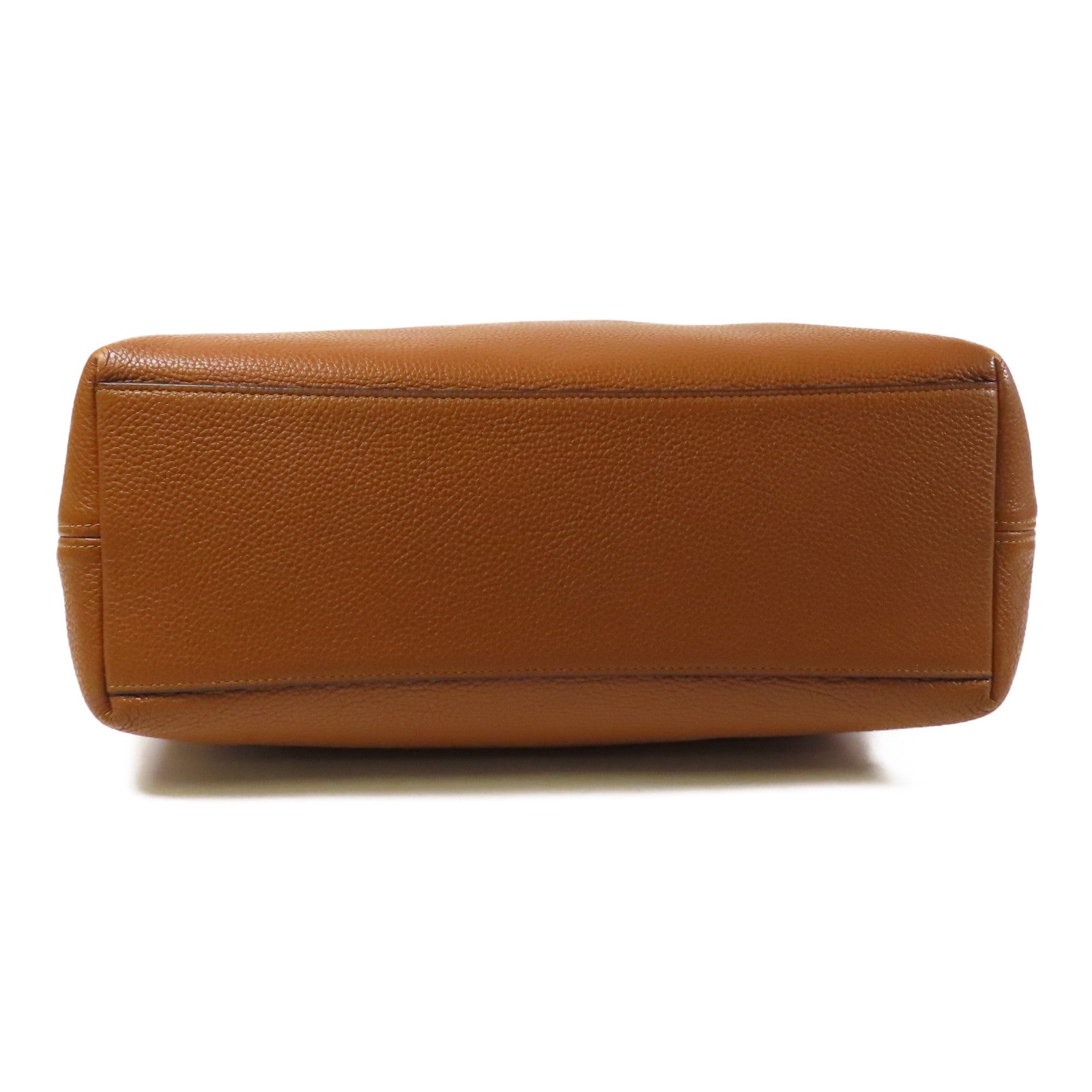 COACH 牛皮皮革Shoulder Bag銀扣肩背袋