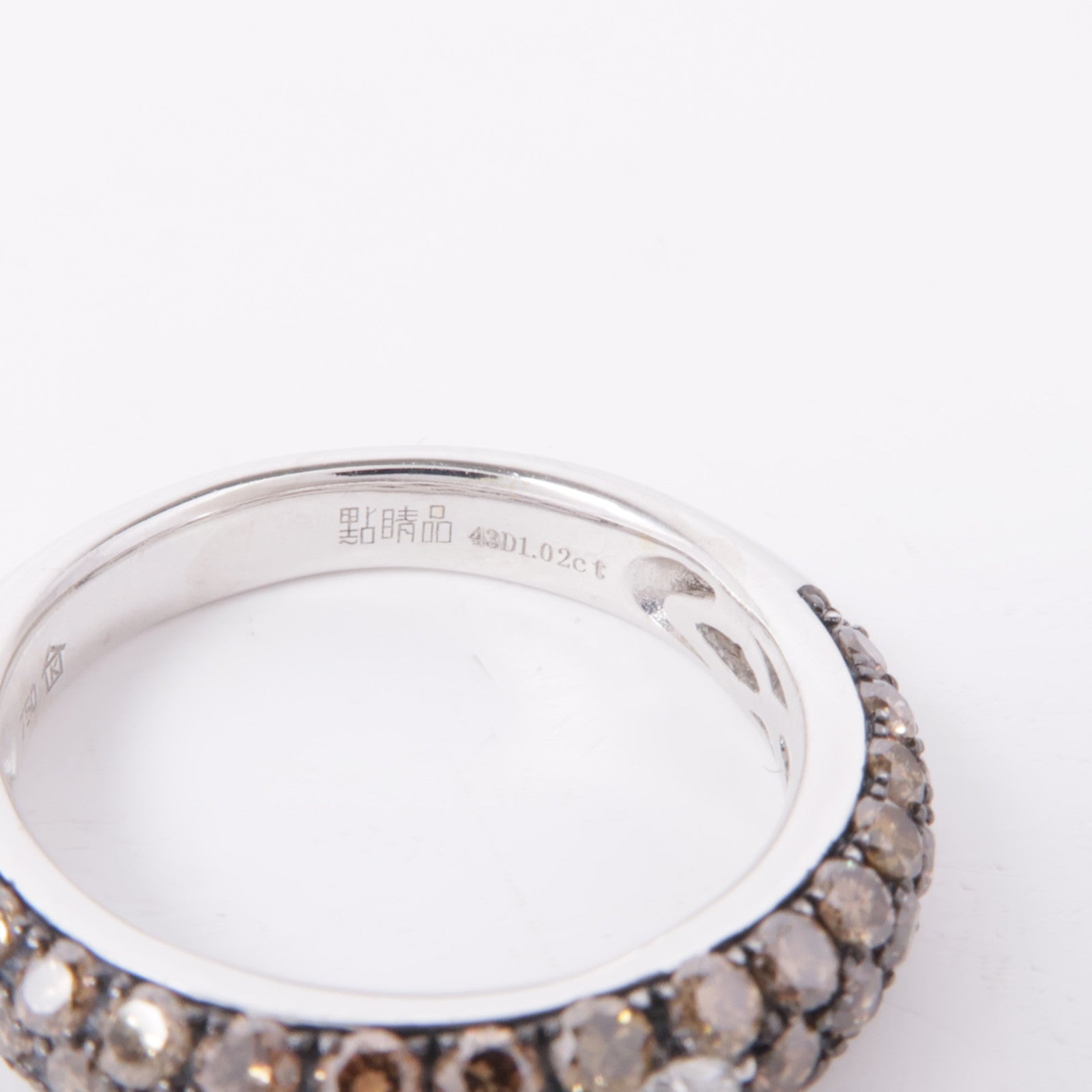 JEWELRY 18K白金Diamond Ring鑽石戒指US#5