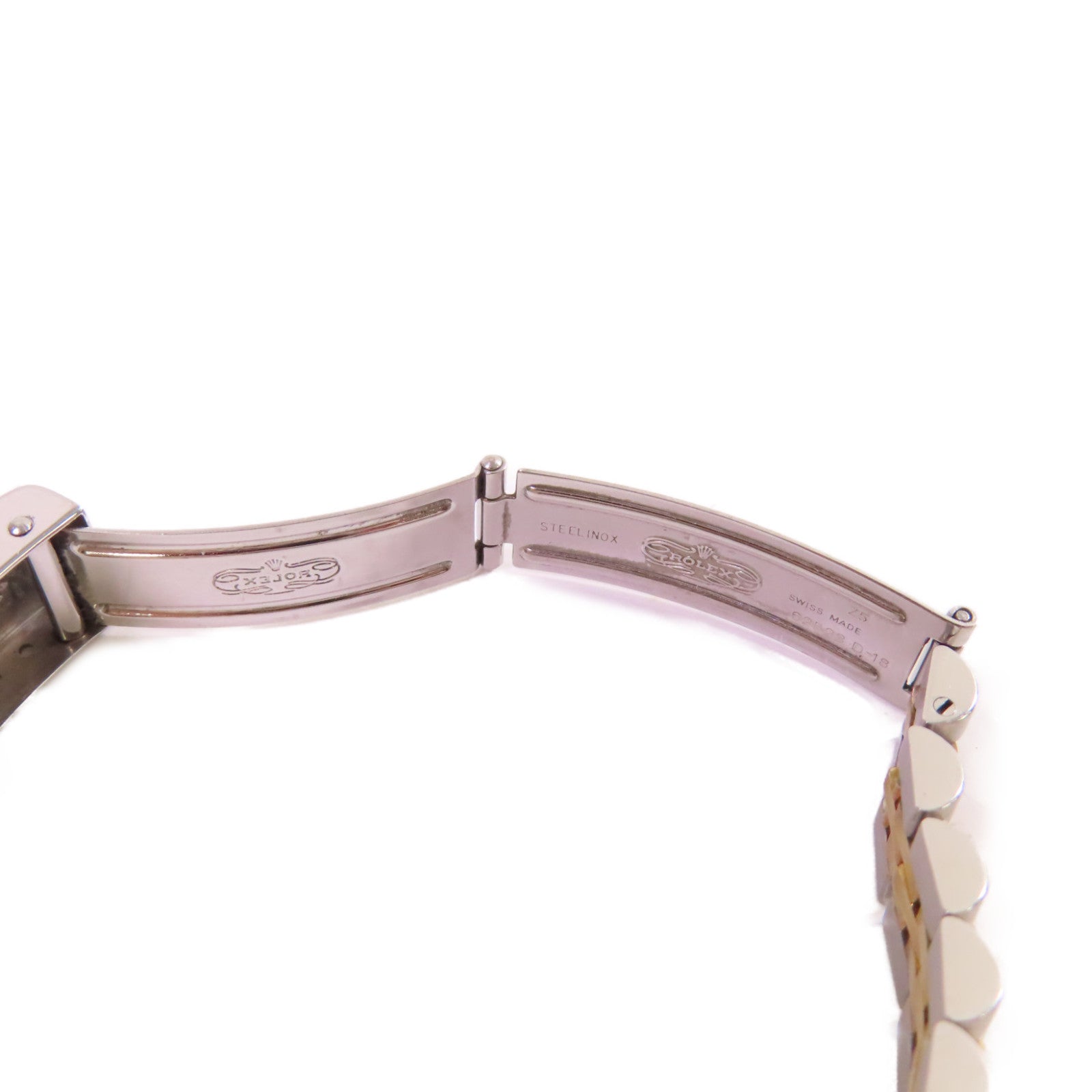 ROLEX Lady Datejust Watch不鏽鋼/18K黃金自動機芯手錶貝殼色
