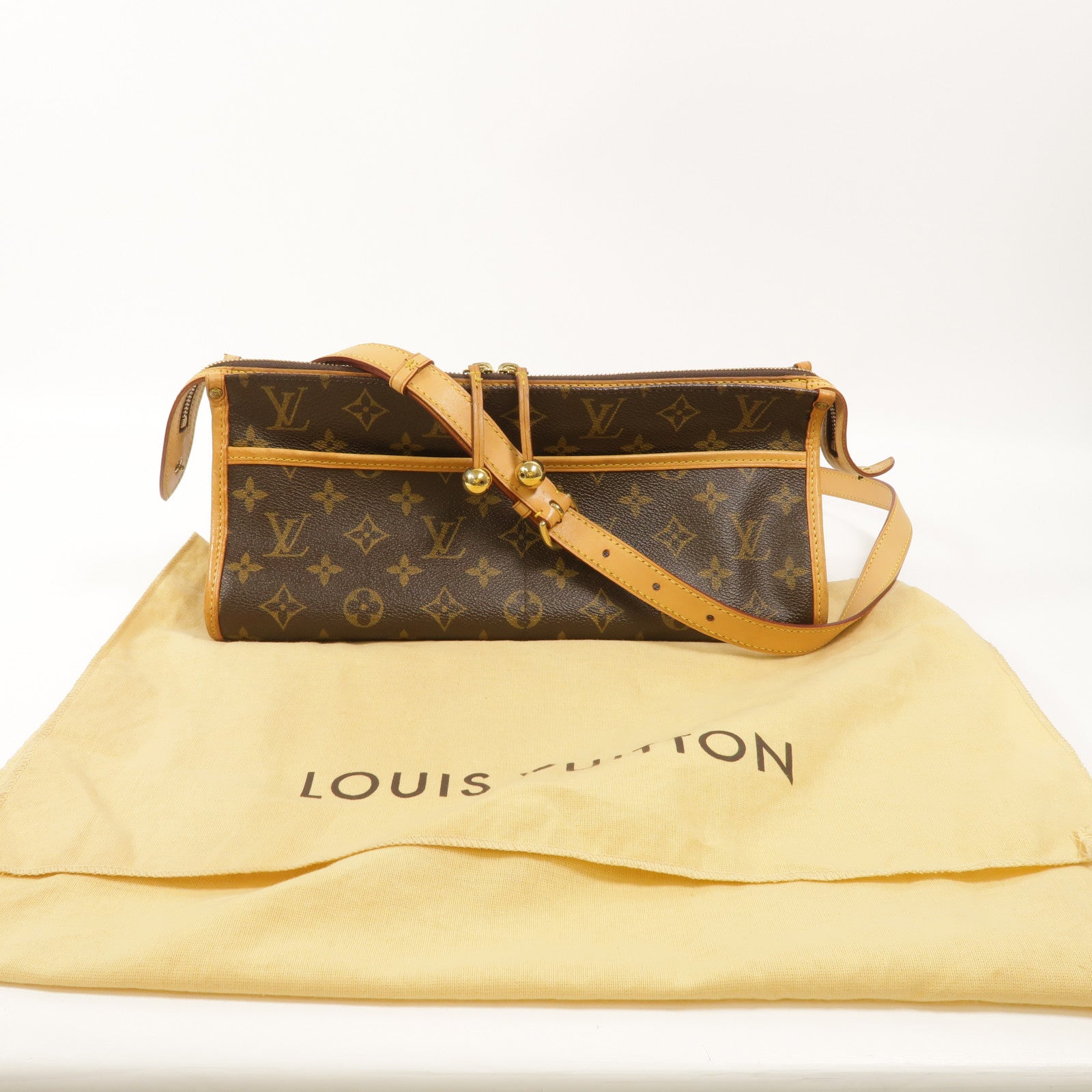 LOUIS VUITTON Monogram Popincourt Long肩背袋