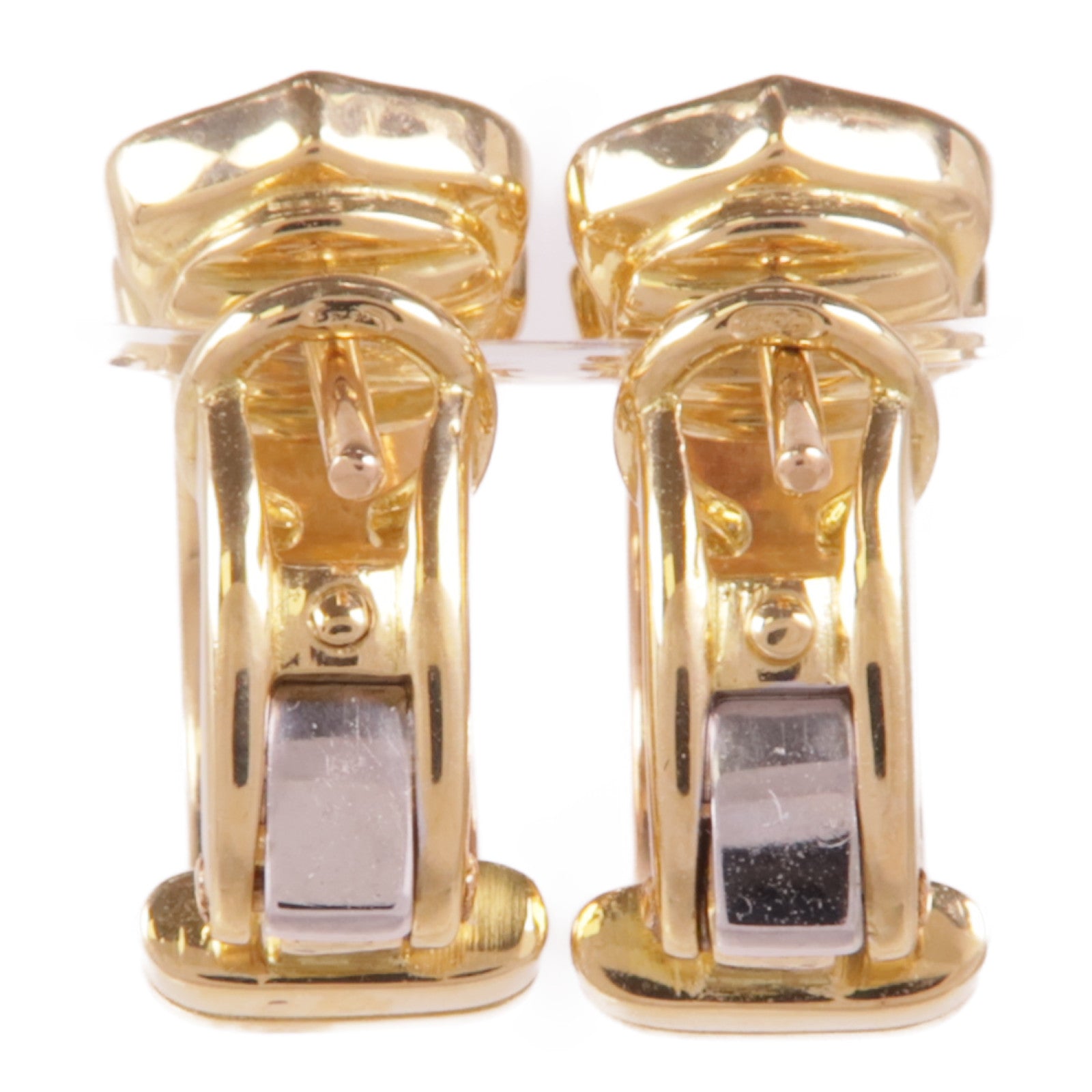 CARTIER 18K黃金/白金/玫瑰金C De Cartier Earrings鑽石耳環