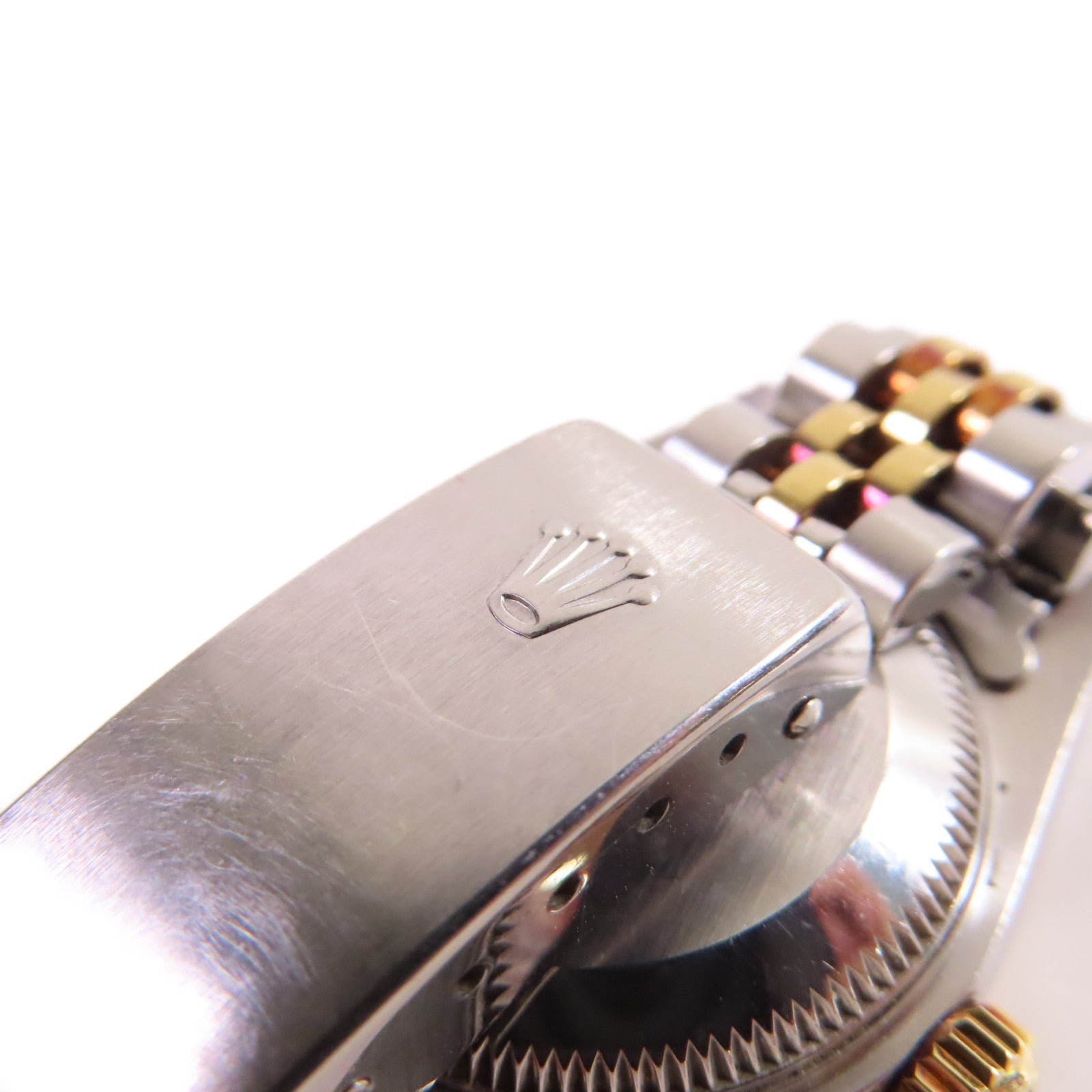 ROLEX Lady Datejust Watch不鏽鋼/18K黃金自動機芯手錶貝殼色