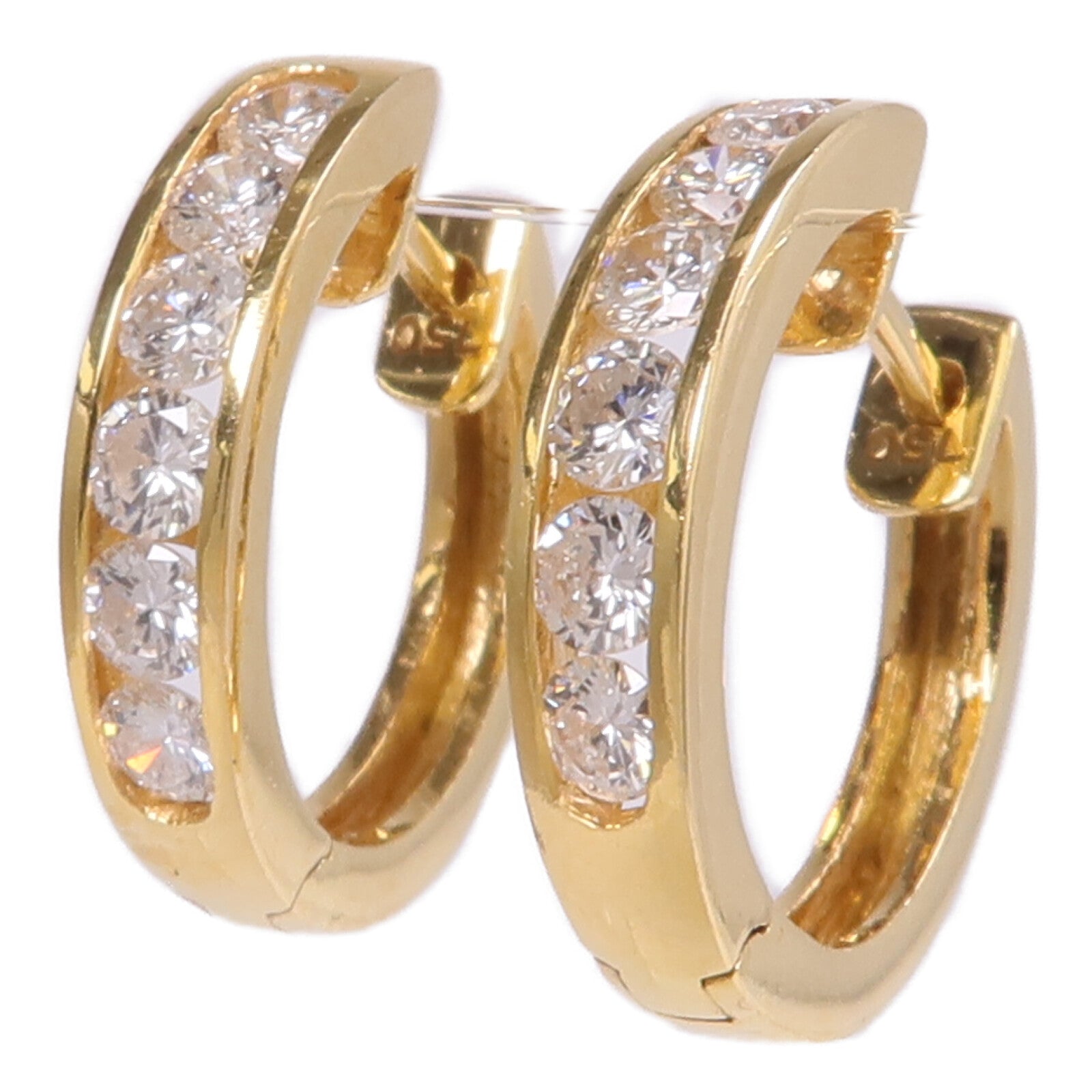 JEWELRY 18K黃金Diamond Earrings鑽石耳環