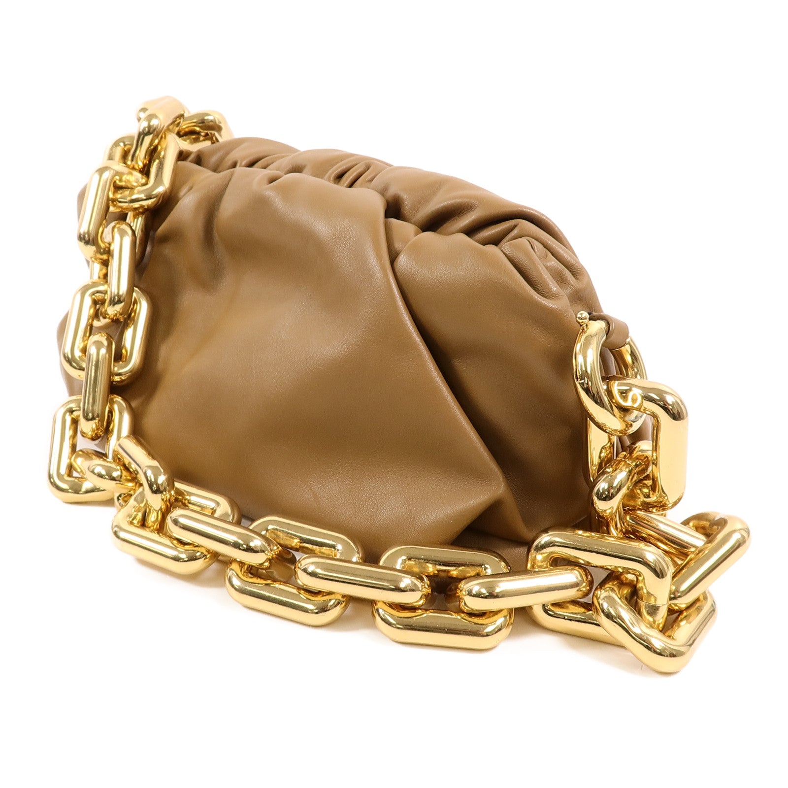 BOTTEGA VENETA 牛皮皮革Chain Pouch鏈帶肩背袋