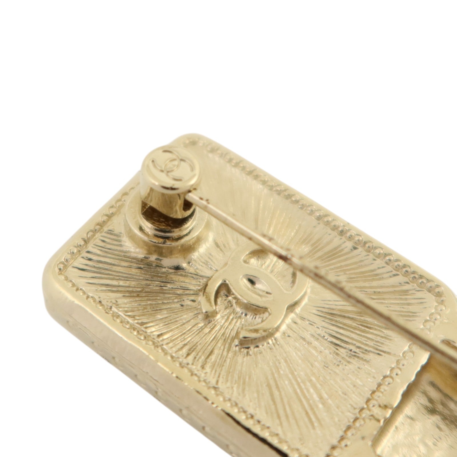 CHANEL 金屬/PVC Brooch胸針
