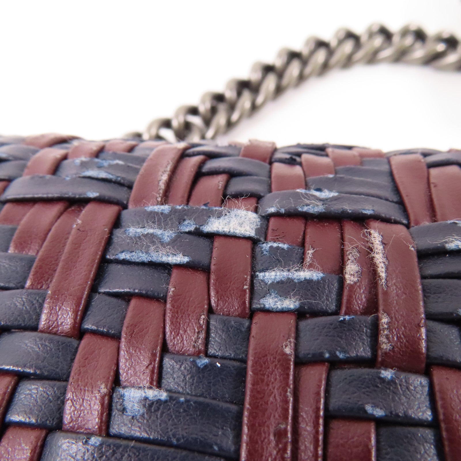 CHANEL 皮革Boy 20鏈帶肩背袋