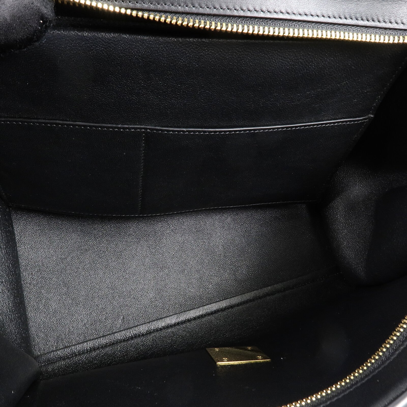CELINE 牛皮皮革Trapeze Small手挽肩背兩用袋