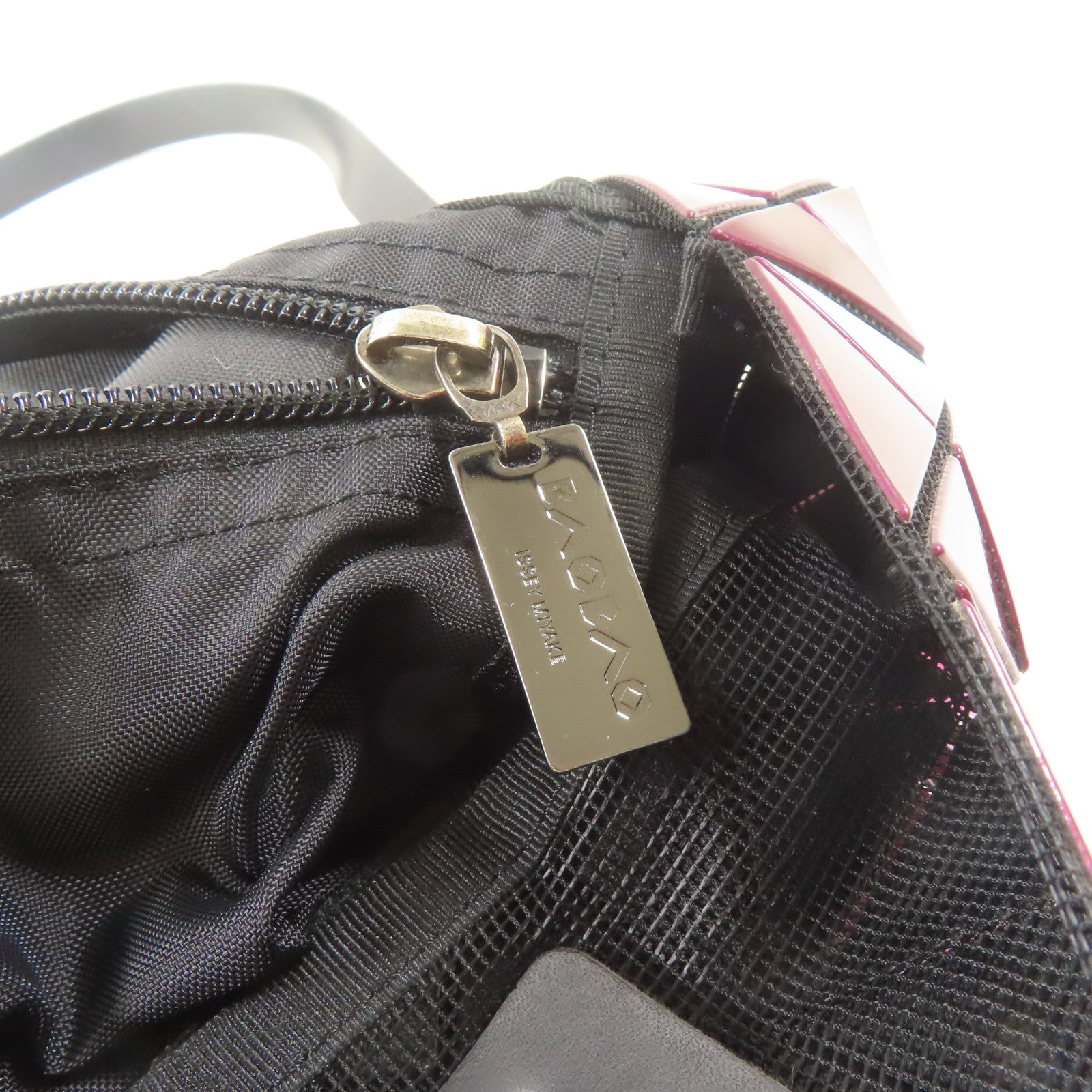 BAO BAO ISSEYMIYAKE PVC Issey Miyake Bao Bao Shoulder Bag肩背袋紫色
