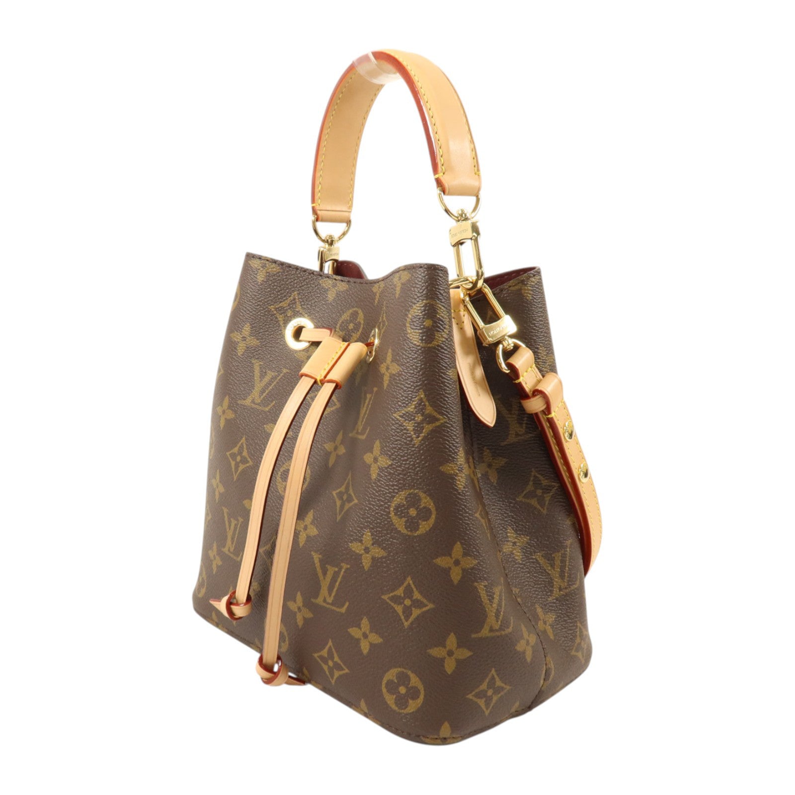LOUIS VUITTON Monogram Neonoe BB金扣手挽肩背兩用袋