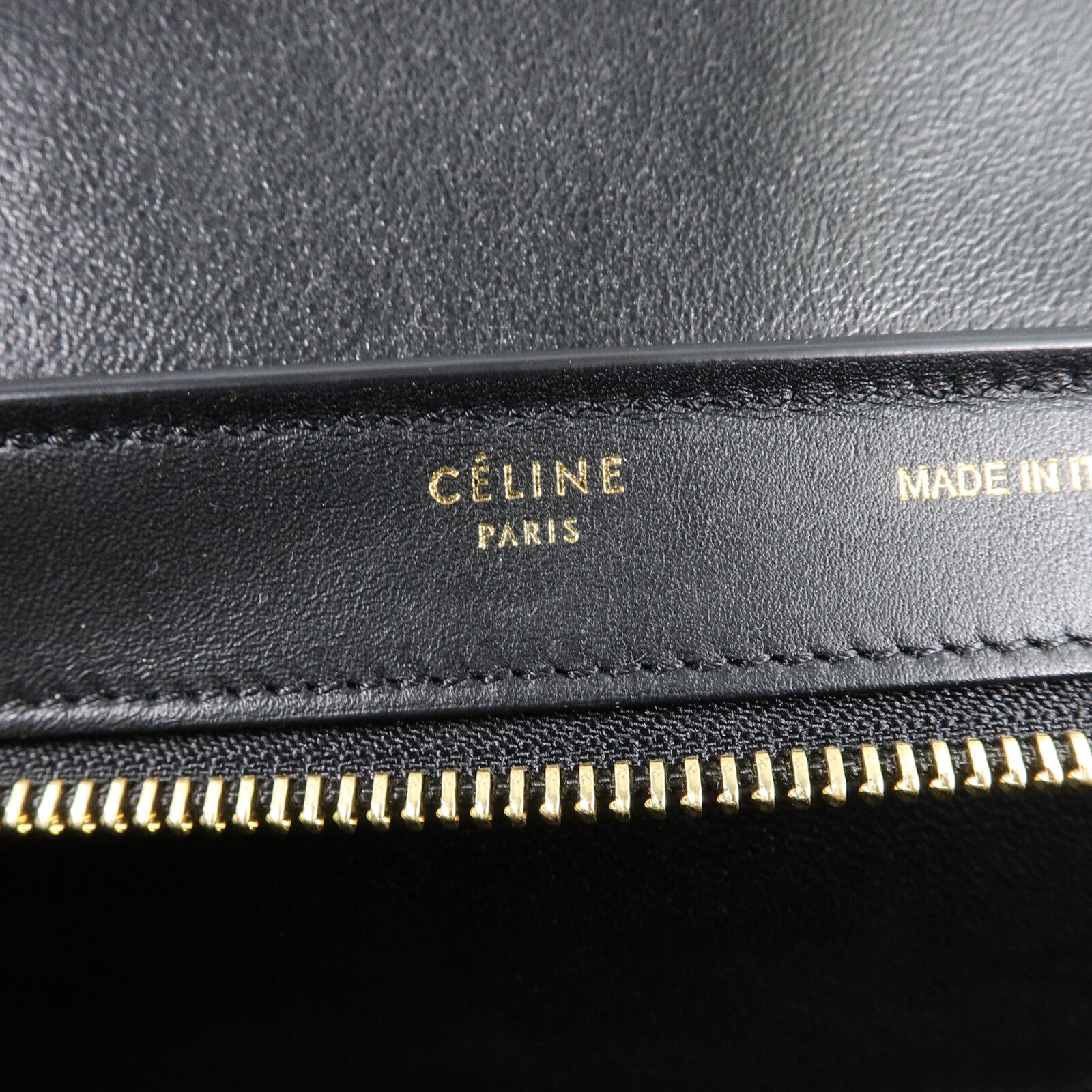 CELINE 牛皮皮革Trapeze Small手挽肩背兩用袋