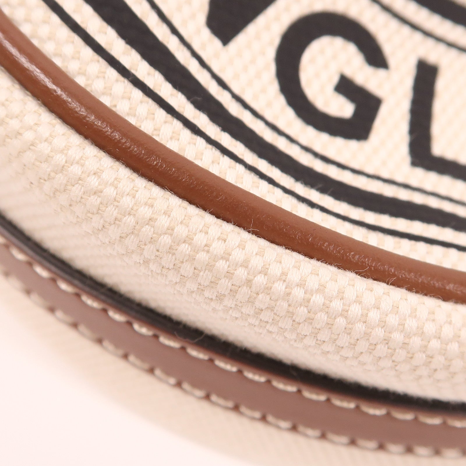 BURBERRY 帆布Shoulder Bag金扣肩背袋