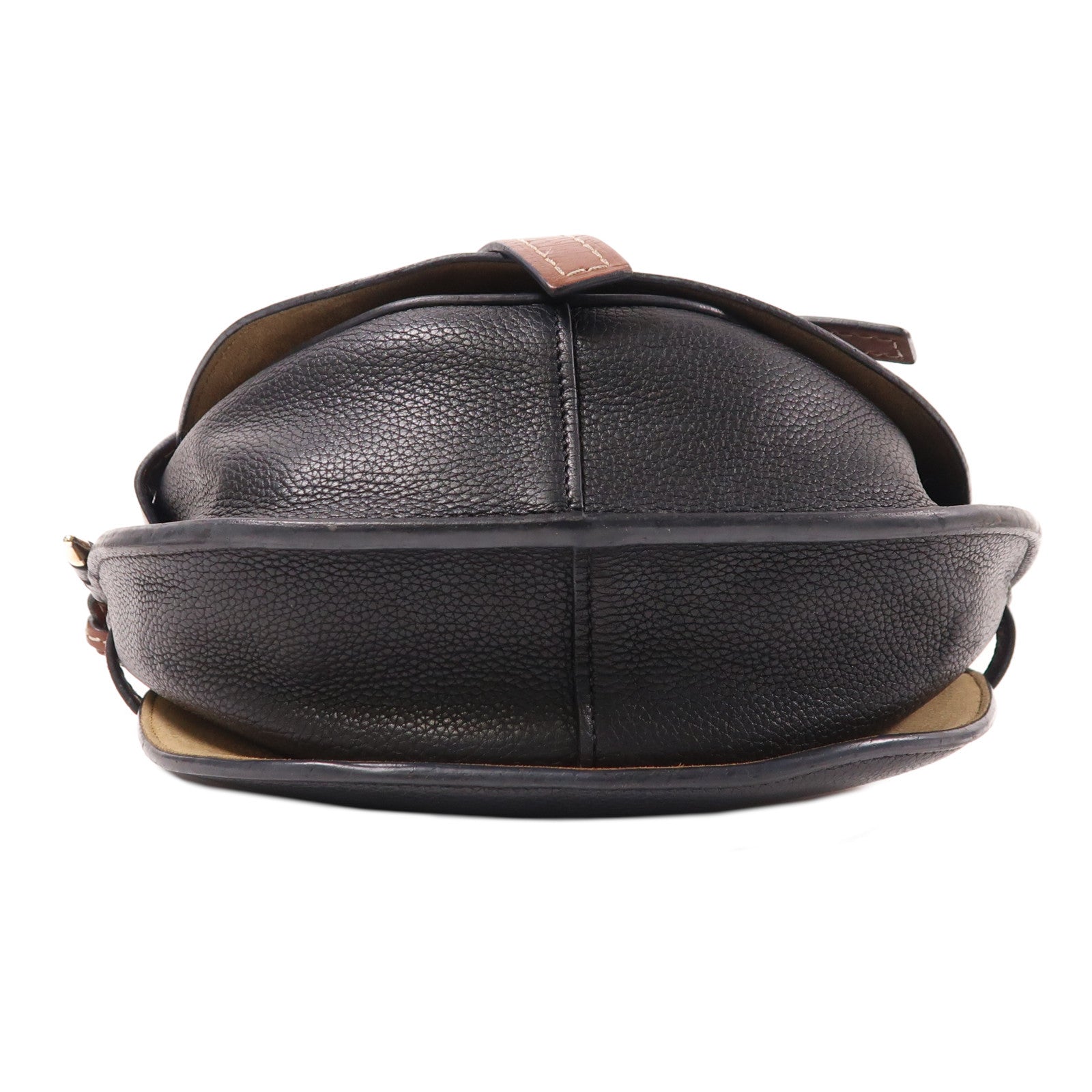 LOEWE 牛皮皮革Gate金扣肩背袋