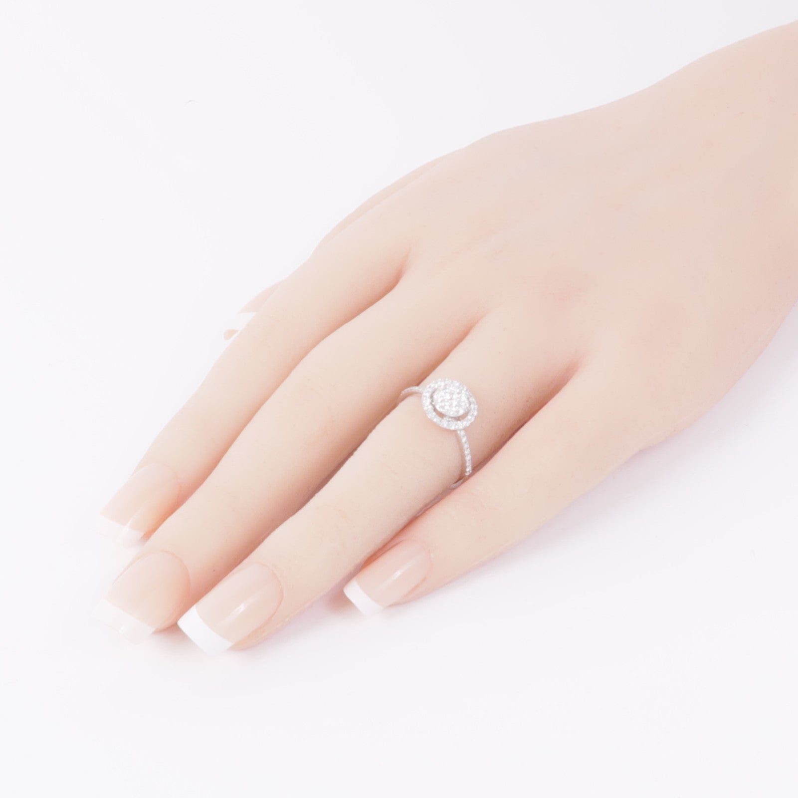 JEWELRY 18K白金Diamond Ring鑽石戒指US#6.5