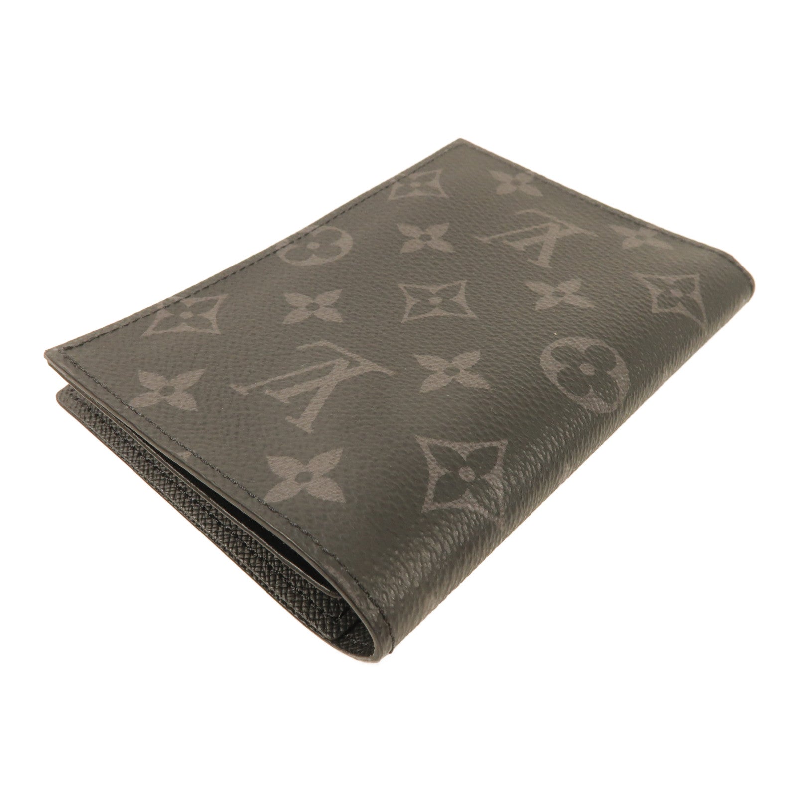 LOUIS VUITTON Monogram Eclipse Card/Passport Case卡片套/護照套