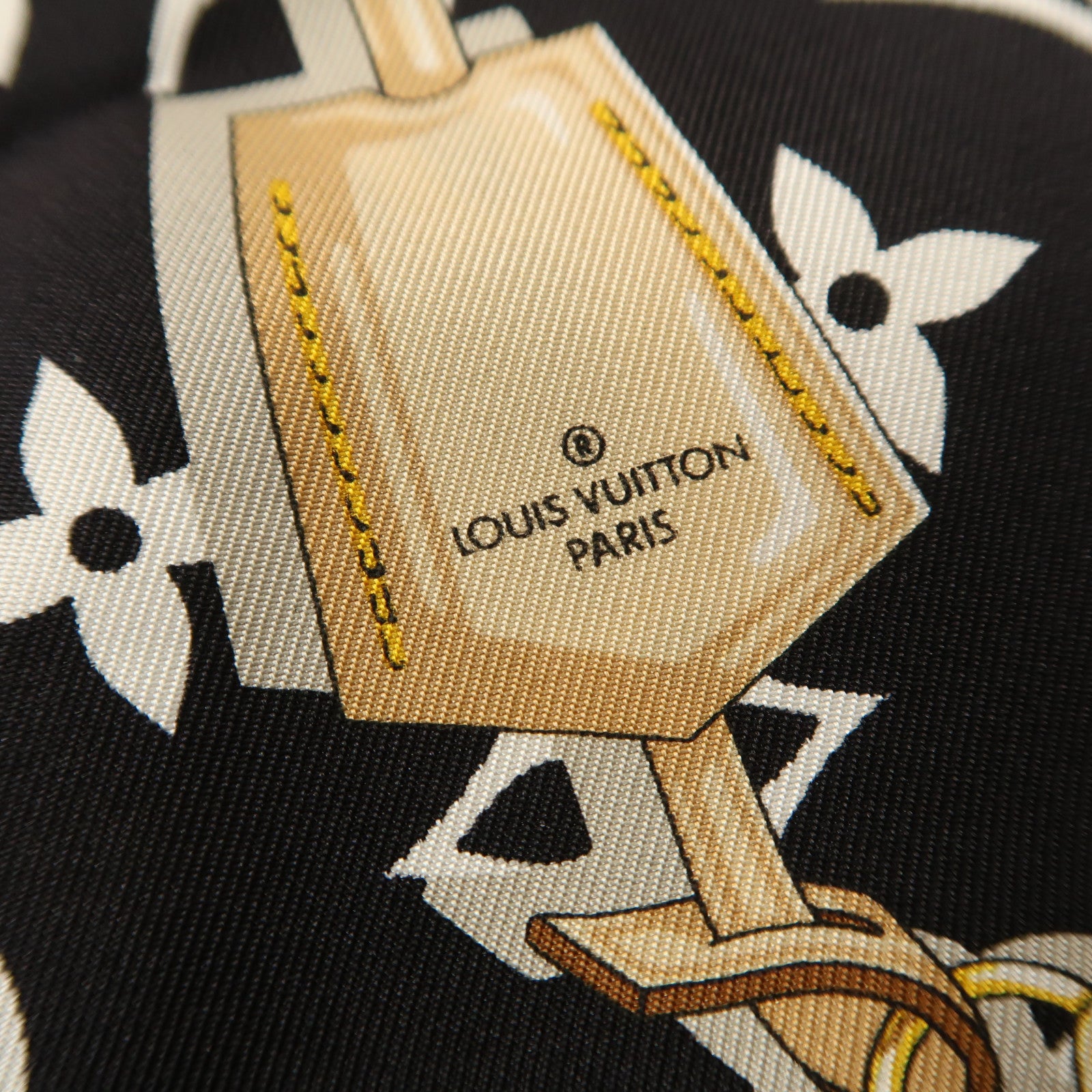 LOUIS VUITTON 絲質Monogram Confidential Bandeau絲巾