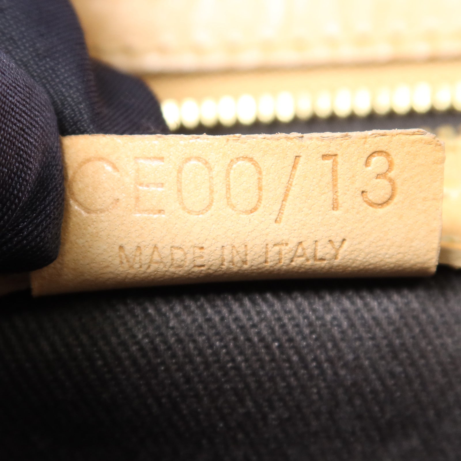 CELINE 塗層帆布Shoulder Bag金扣手挽肩背兩用袋