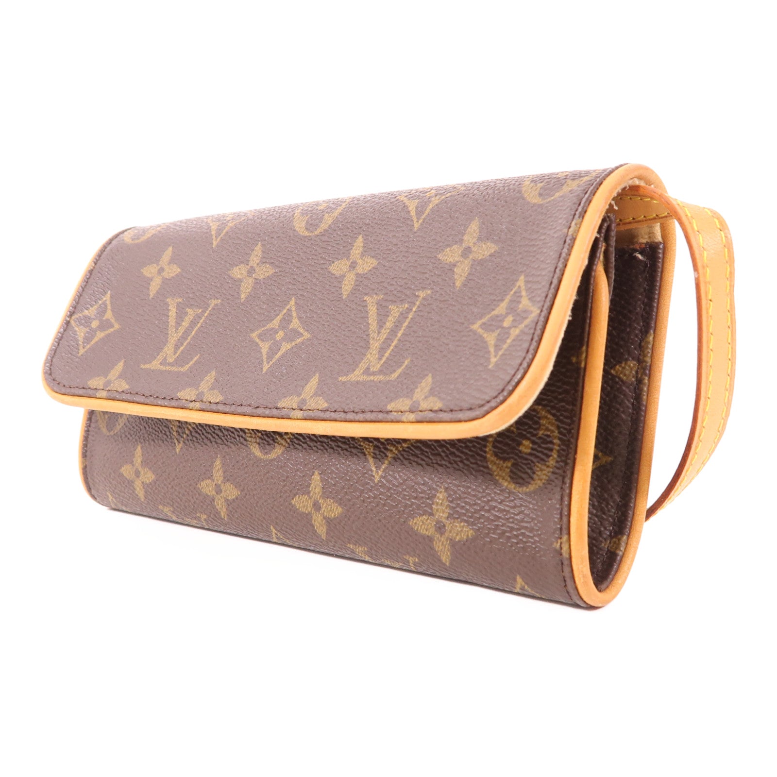 LOUIS VUITTON 【激減優惠】Monogram Pochette Twin PM金扣肩背袋