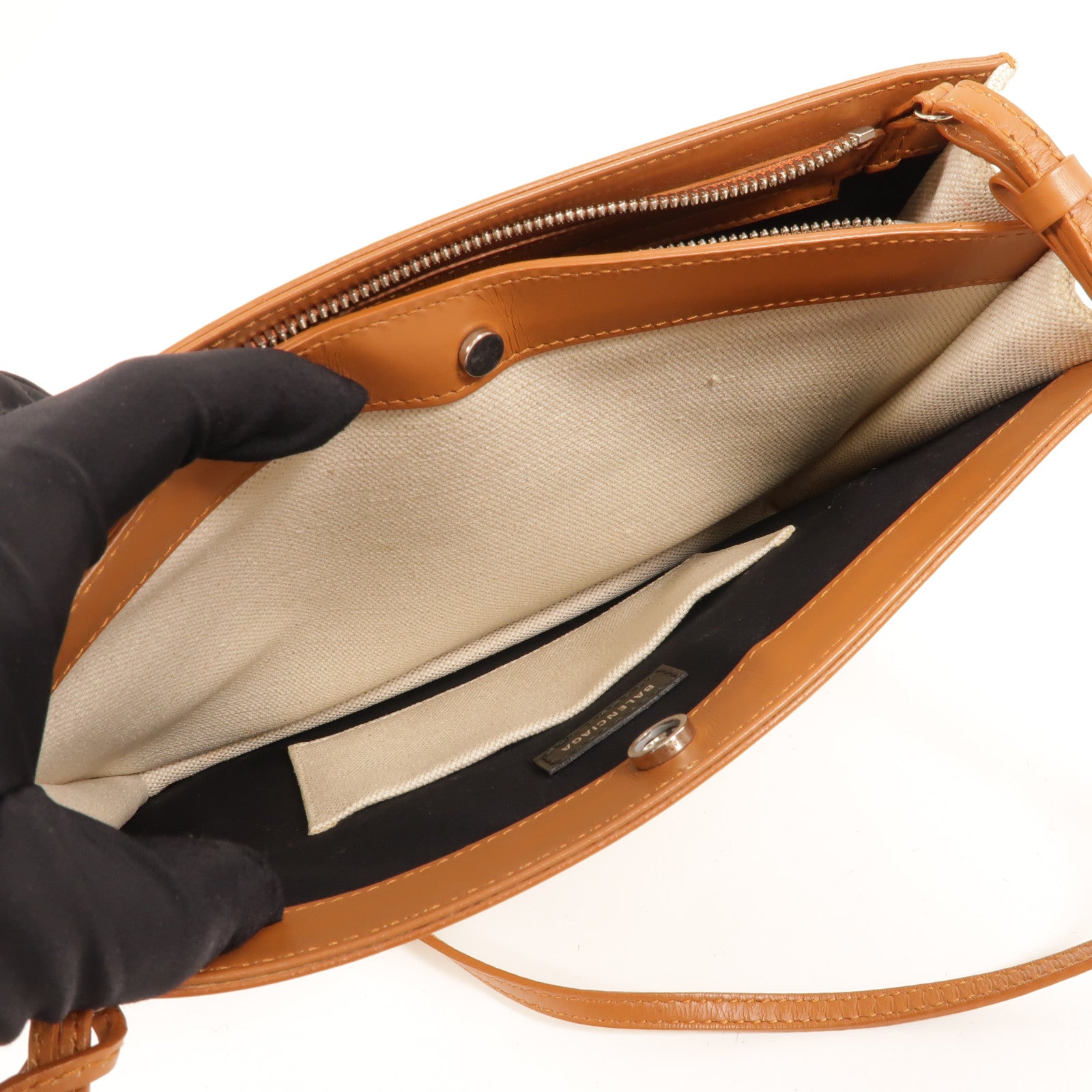 BALENCIAGA 帆布Shoulder Bag肩背袋