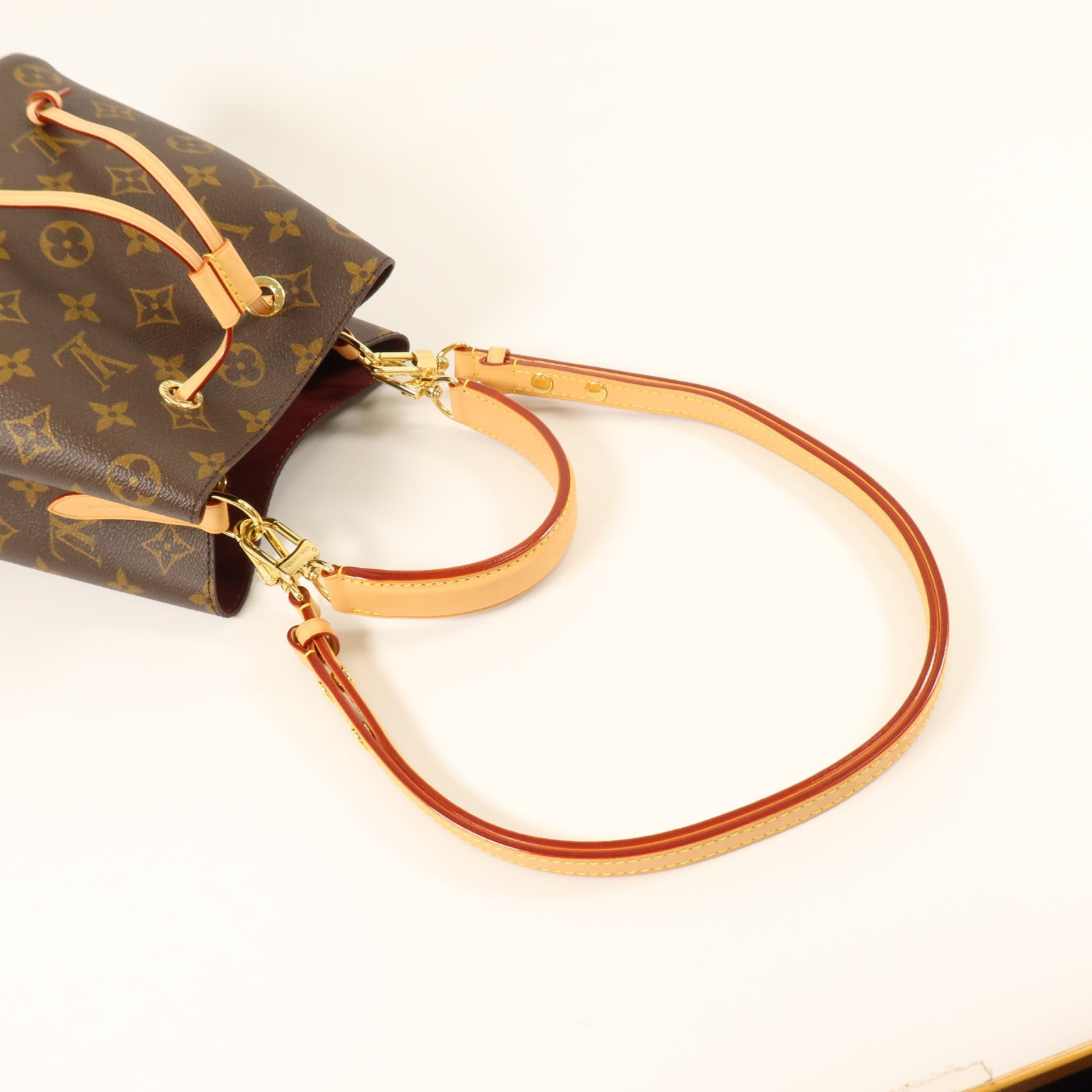 LOUIS VUITTON Monogram Neonoe BB金扣手挽肩背兩用袋