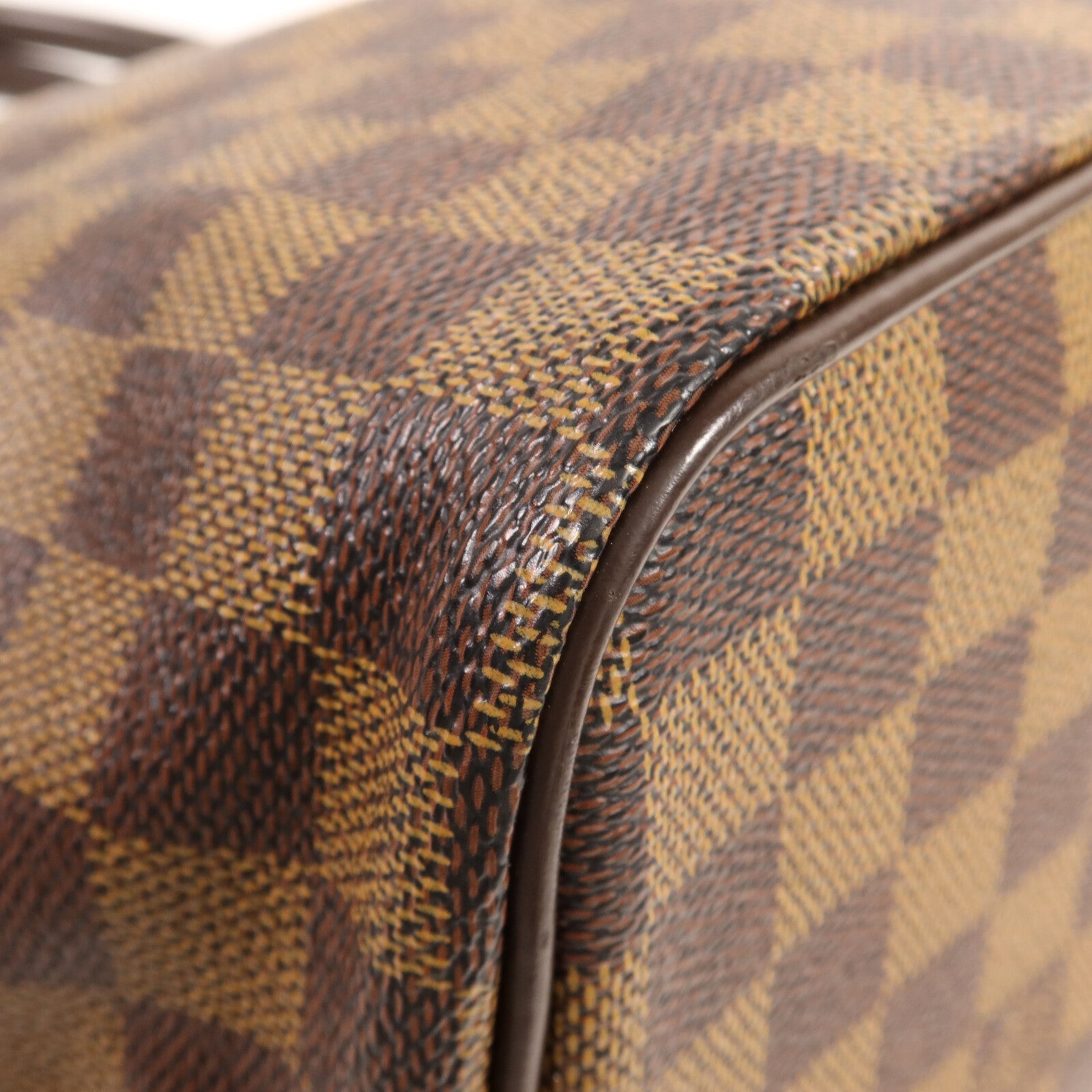 LOUIS VUITTON Damier Saleya MM金扣肩背袋/手挽袋