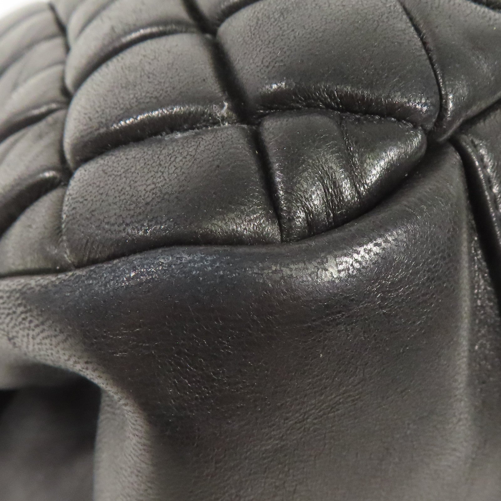 CHANEL 牛皮皮革Chain Shoulder銀扣鏈帶肩背袋