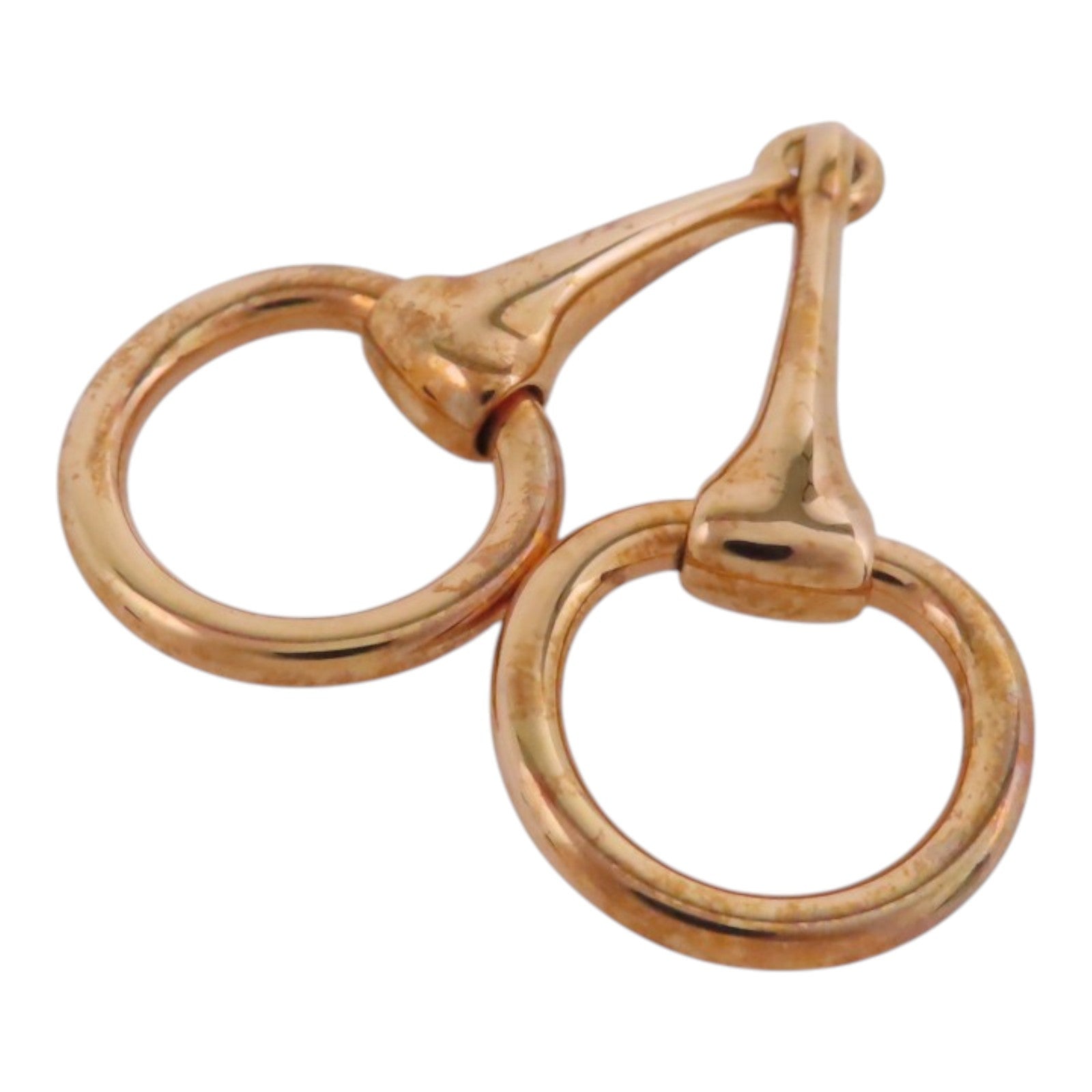 HERMES 金屬Mini Mors twilly Ring金扣絲巾扣