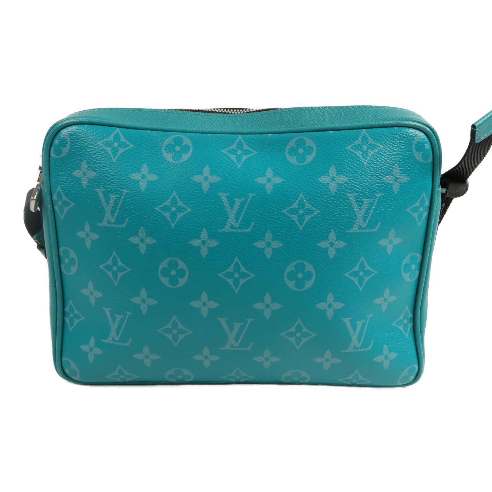 LOUIS VUITTON Taiga/Monogram Eclipse Outdoor Messenger PM 肩背袋