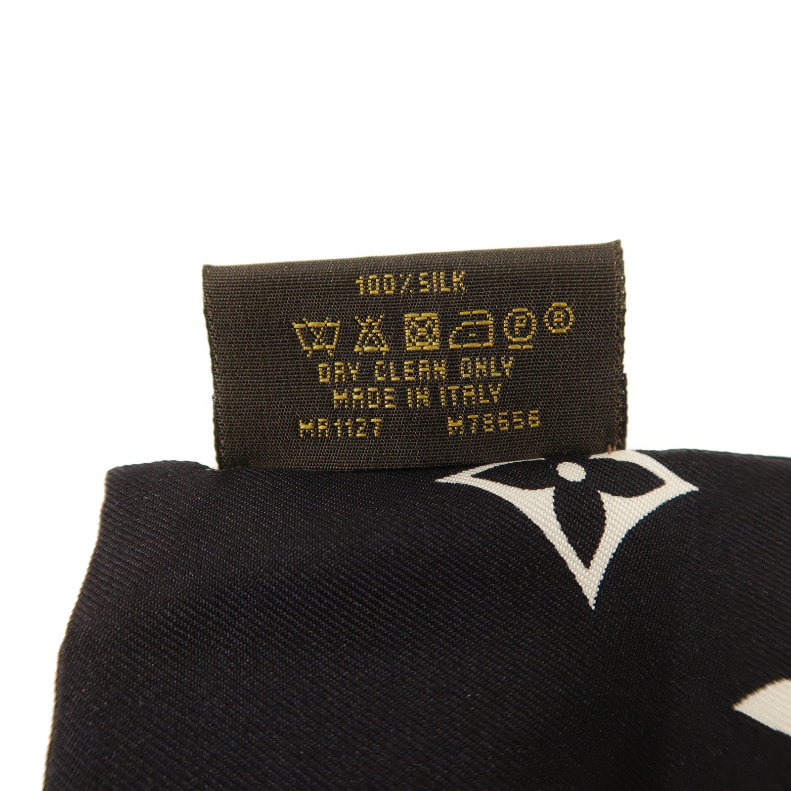 LOUIS VUITTON 絲質Monogram Confidential Bandeau絲巾