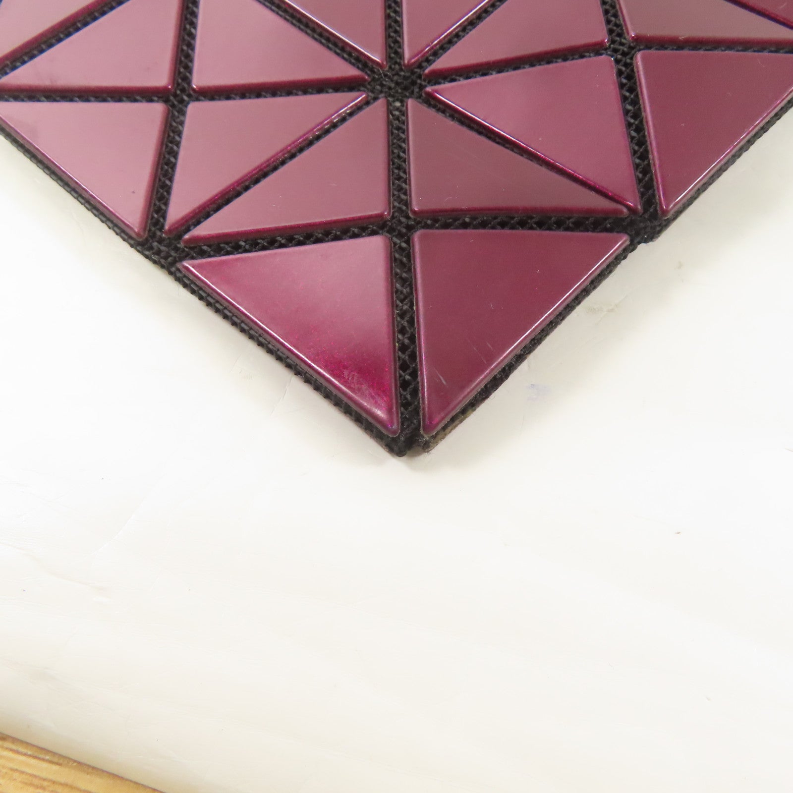 BAO BAO ISSEYMIYAKE PVC Issey Miyake Bao Bao Shoulder Bag肩背袋紫色