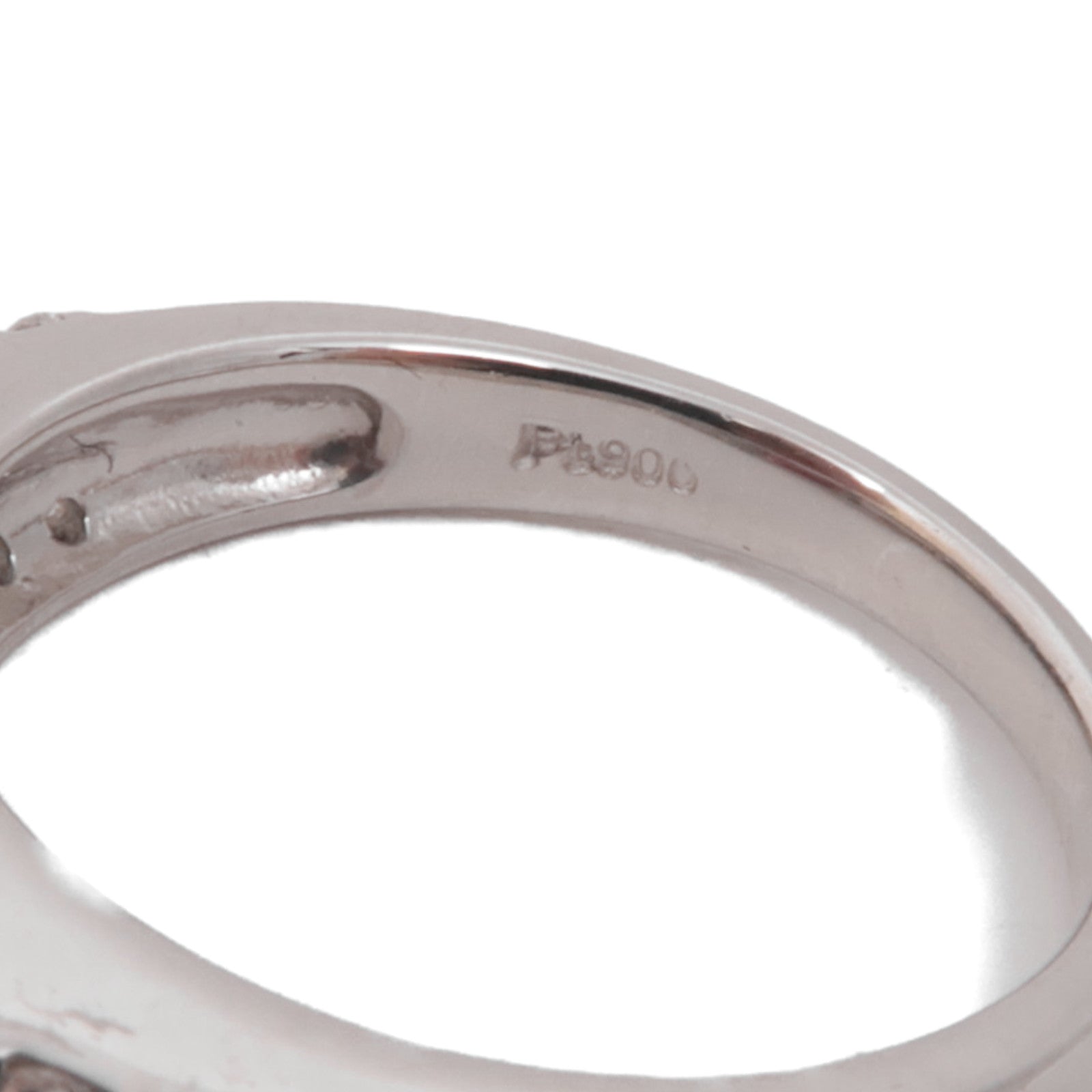 JEWELRY 【激減優惠】JEWELRY PT900鉑金/紅寶石/鑽石Ruby/Diamond Ring戒指US#6.5