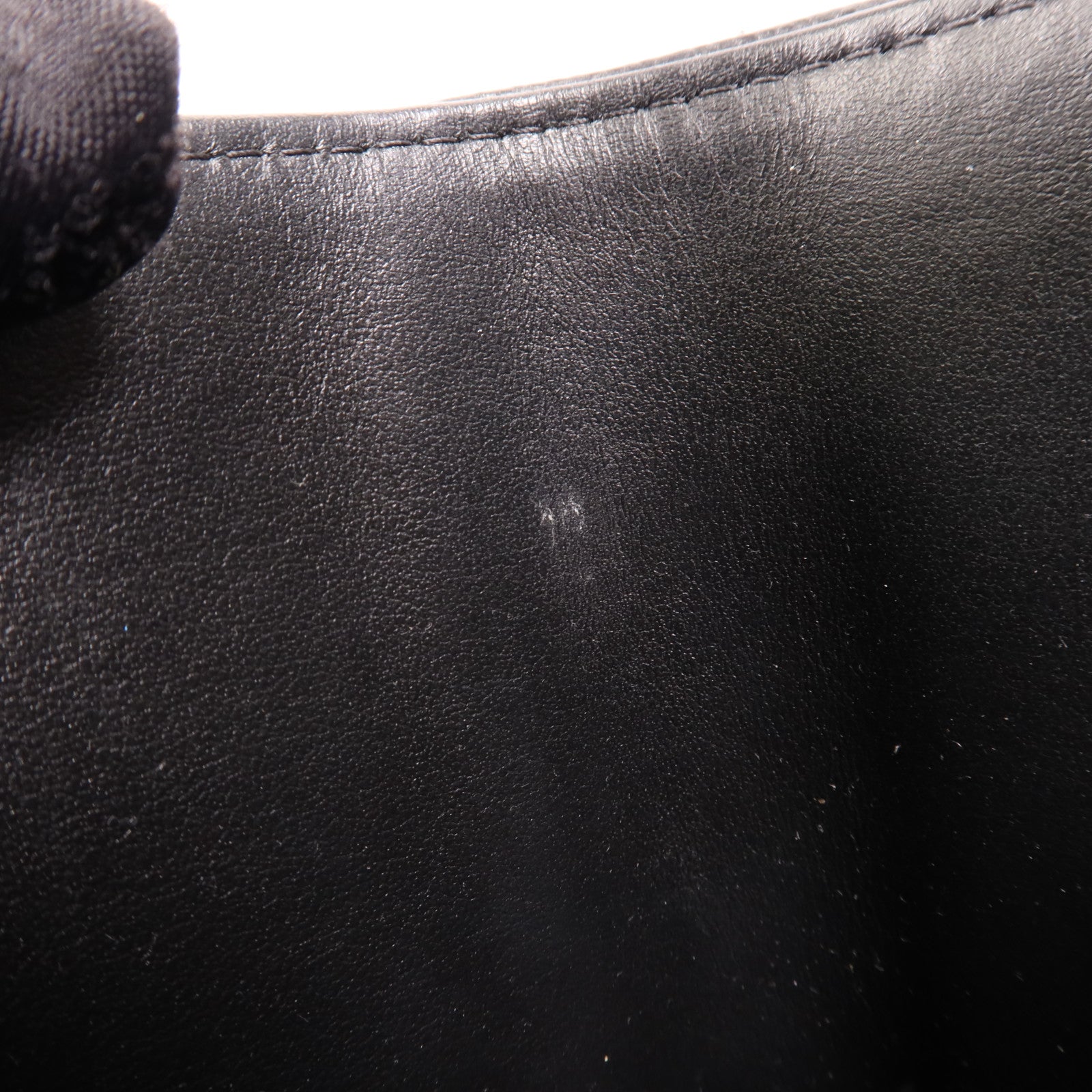 CHANEL 牛皮皮革Boy Wallet銀扣錢包