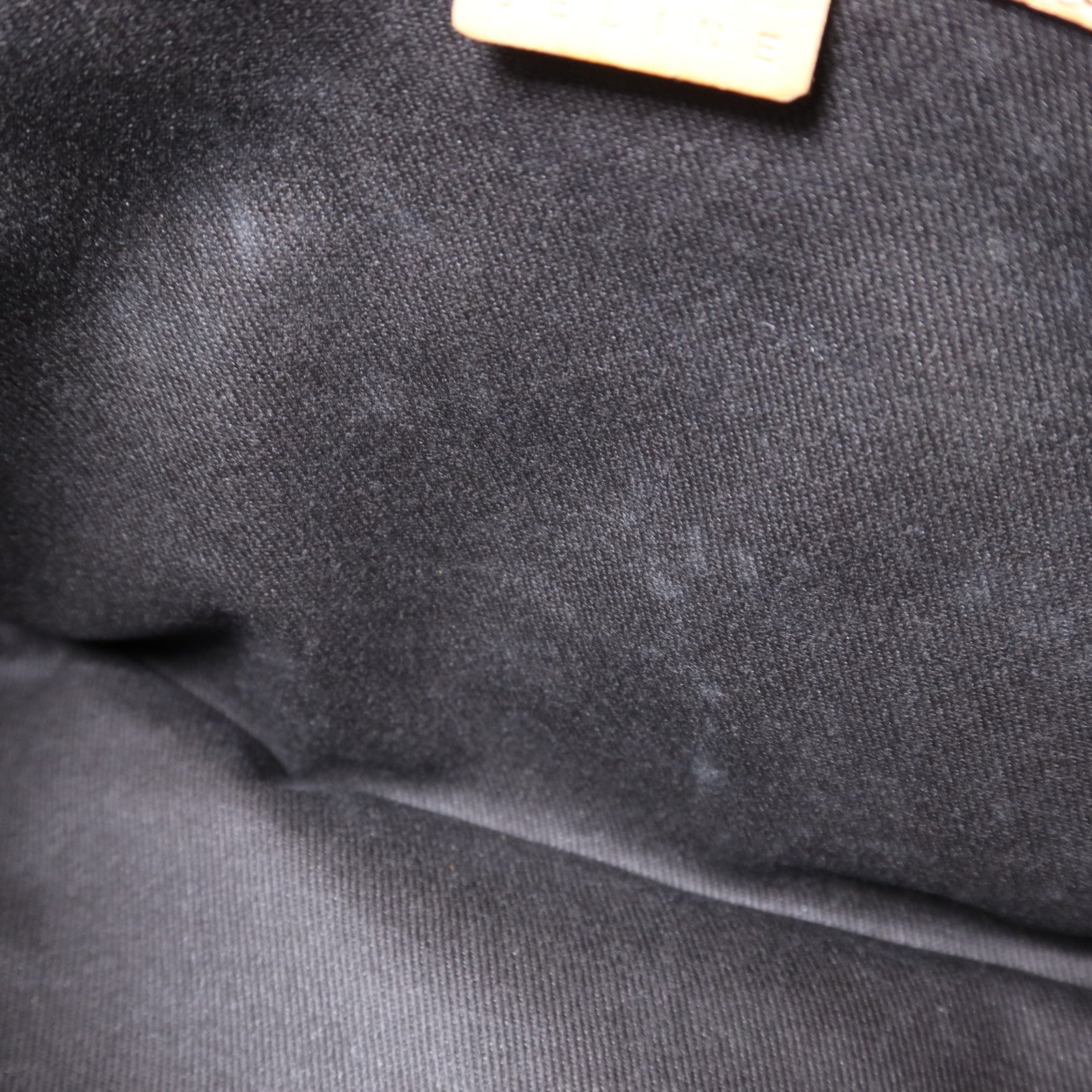 CELINE 塗層帆布Shoulder Bag金扣手挽肩背兩用袋