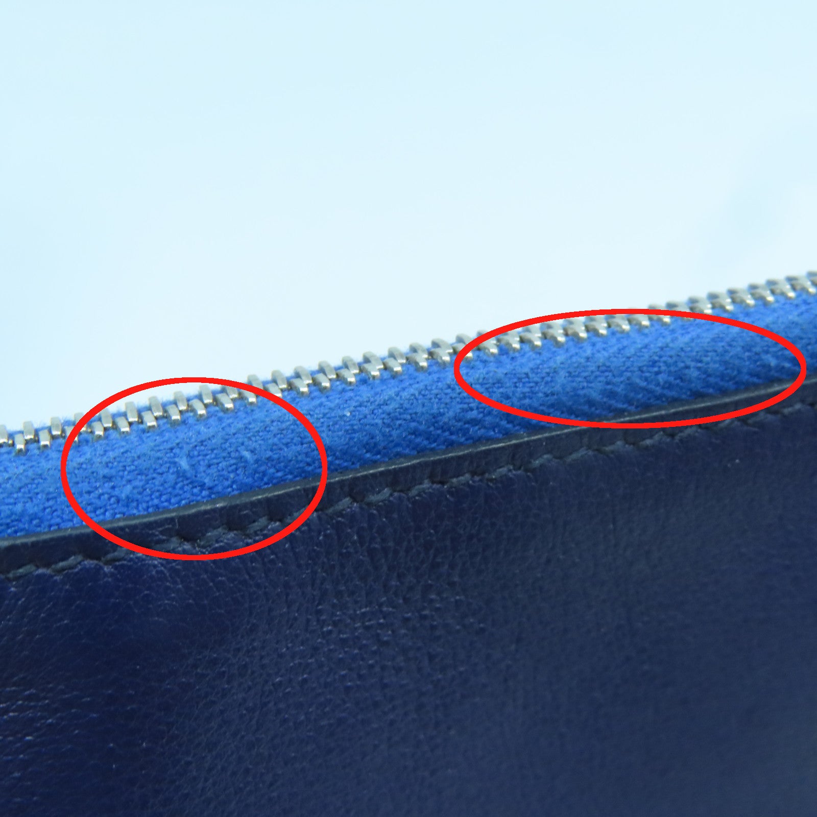 HERMES Swift皮革Carre Pocket Pouch銀扣手拿包啡色/藍色/黃色