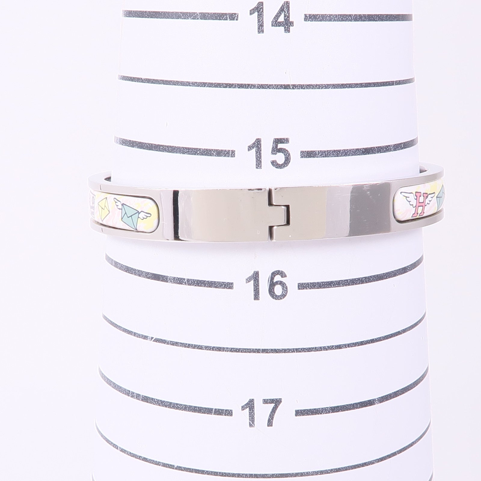 HERMES 金屬/琺瑯Mini Kelly Bracelet手鐲