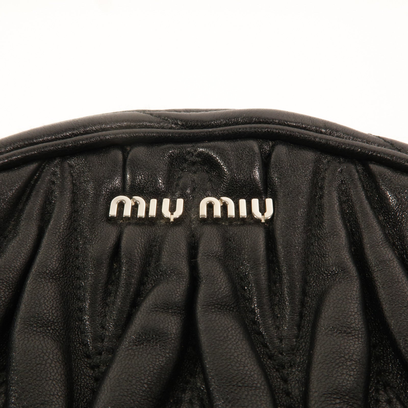Miu Miu 羊皮皮革Shoulder Bag鏈帶肩背袋