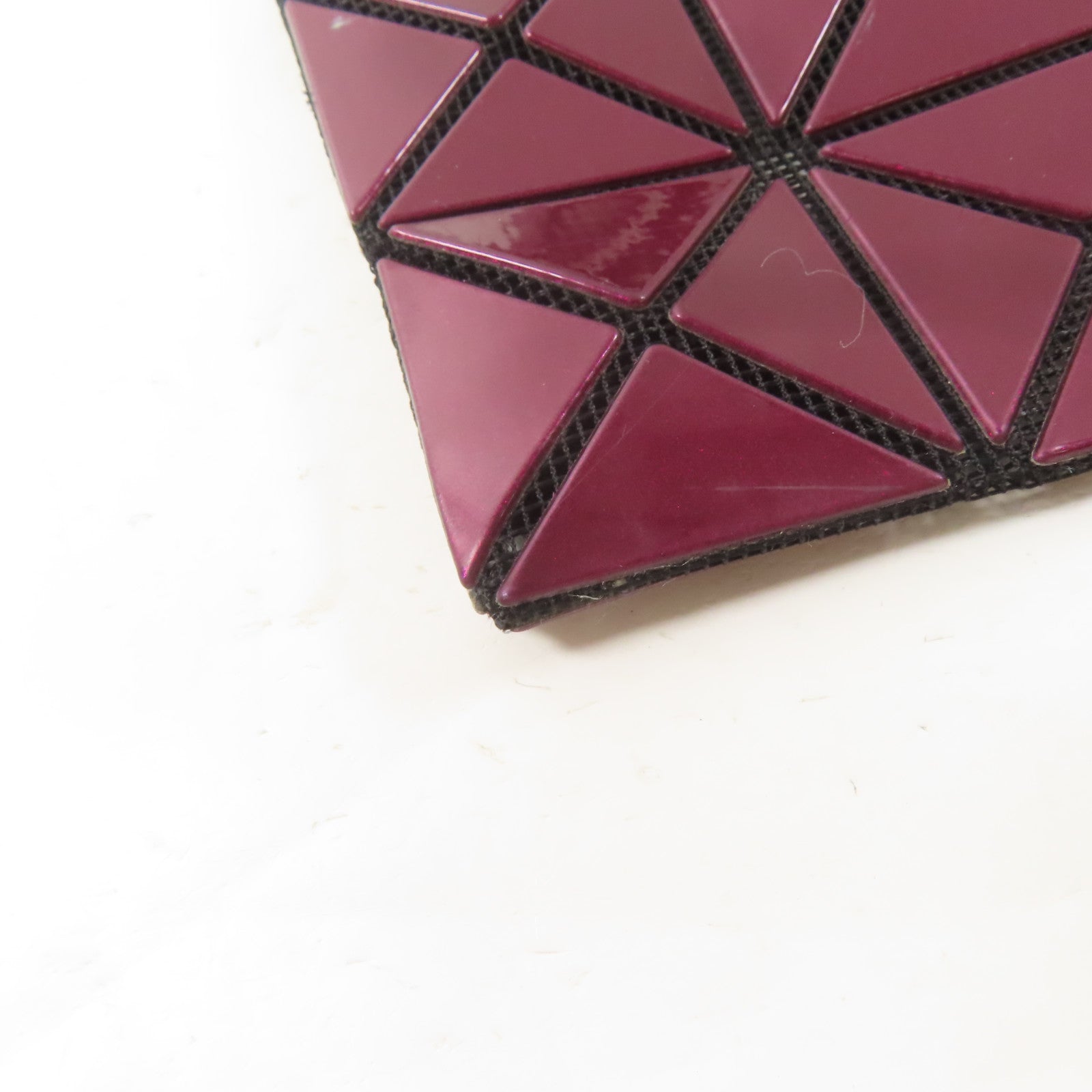 BAO BAO ISSEYMIYAKE PVC Issey Miyake Bao Bao Shoulder Bag肩背袋紫色