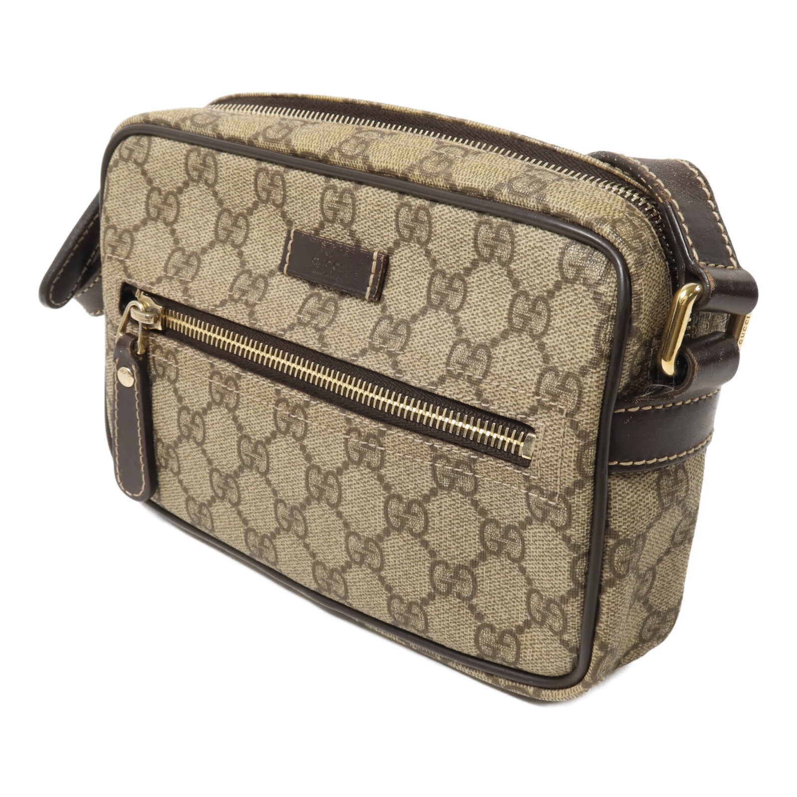 GUCCI 塗層帆布Shoulder Bag肩背袋