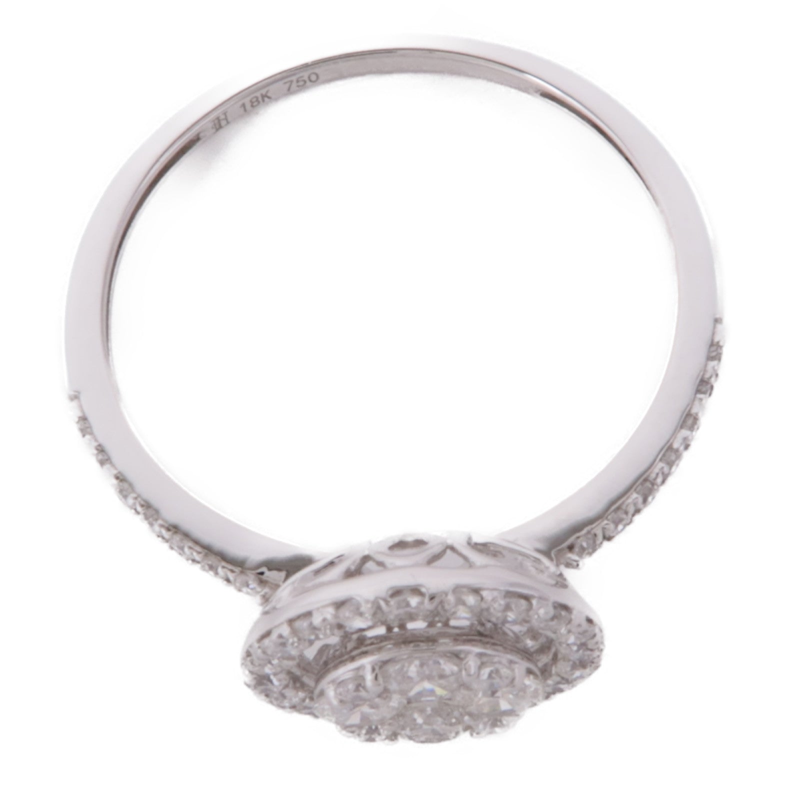 JEWELRY 18K白金Diamond Ring鑽石戒指US#6.5
