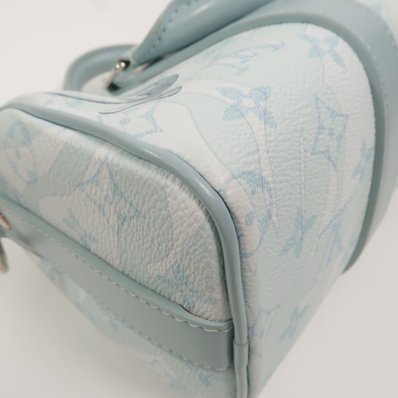 LOUIS VUITTON Monogram Aqua Garden Keepall Bandouliere 25手挽肩背兩用袋