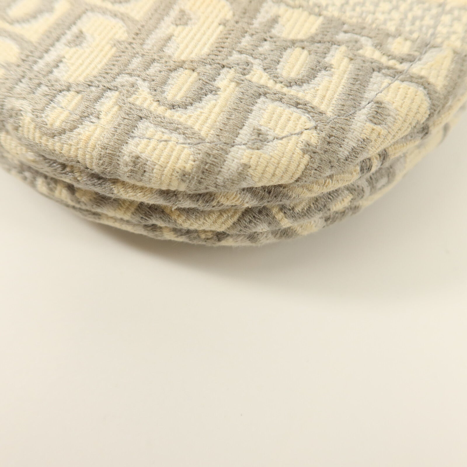 Dior 帆布Oblique Jacquard Saddle銀扣肩背袋