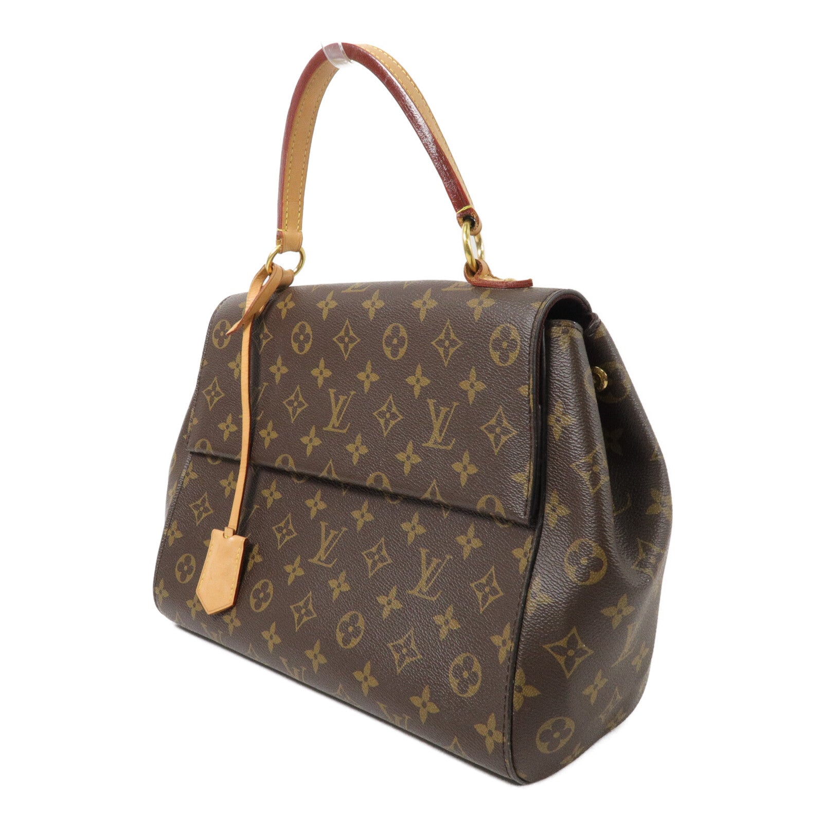 LOUIS VUITTON Monogram Cluny MM手挽肩背兩用袋