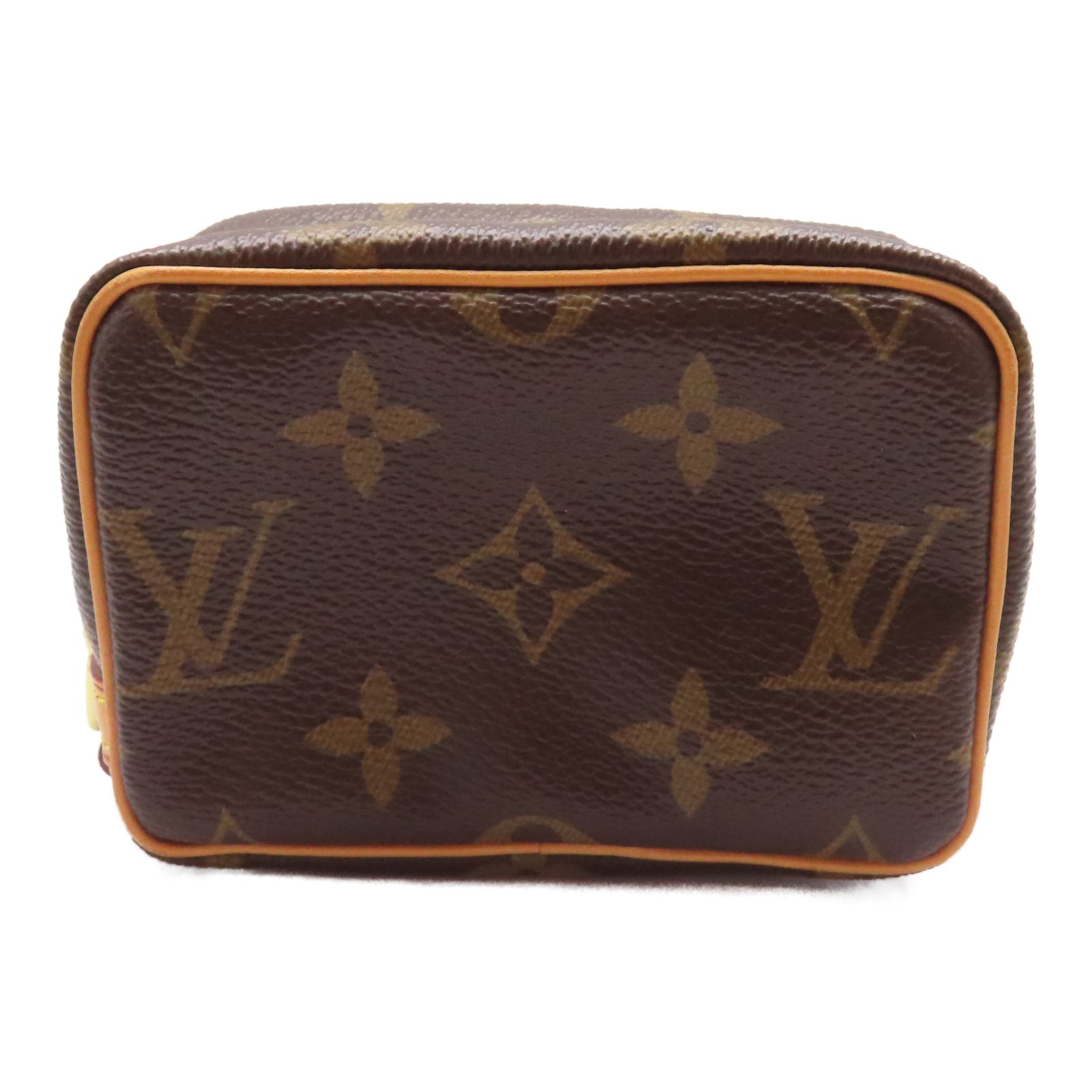 LOUIS VUITTON Monogram Trousse Wapity Pouch金扣零錢包啡色