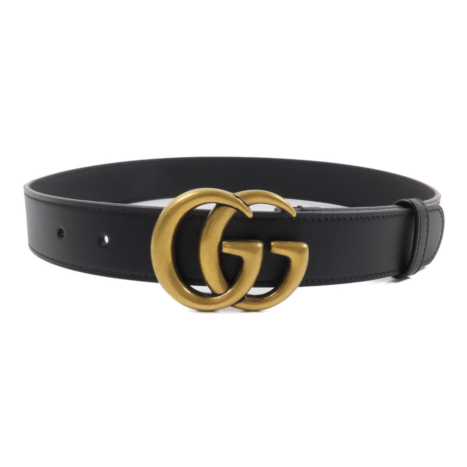 GUCCI 【激減優惠】牛皮皮革GG Marmont Belt 皮帶