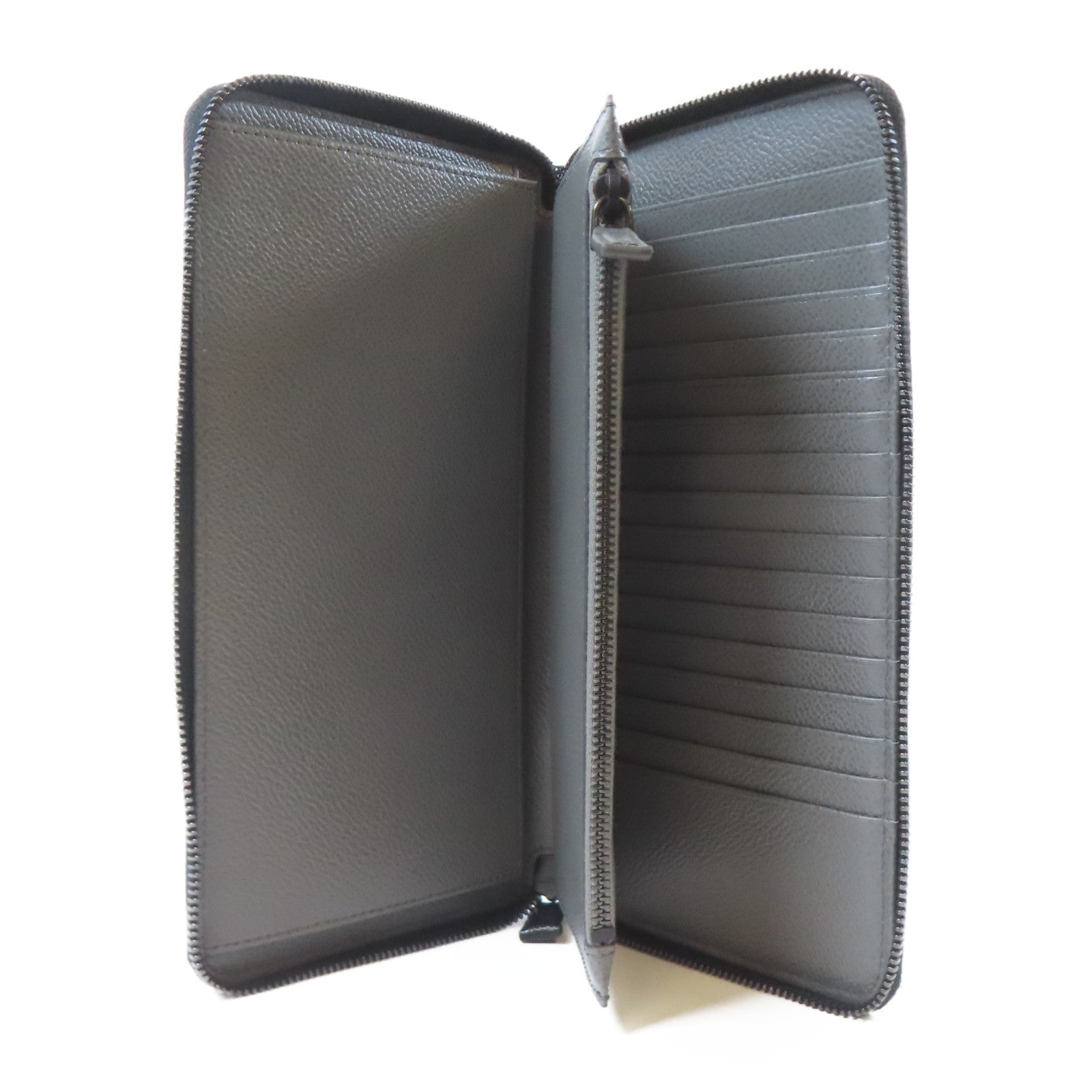 PRADA 【激減優惠】牛皮皮革Long Wallet長錢包黑色