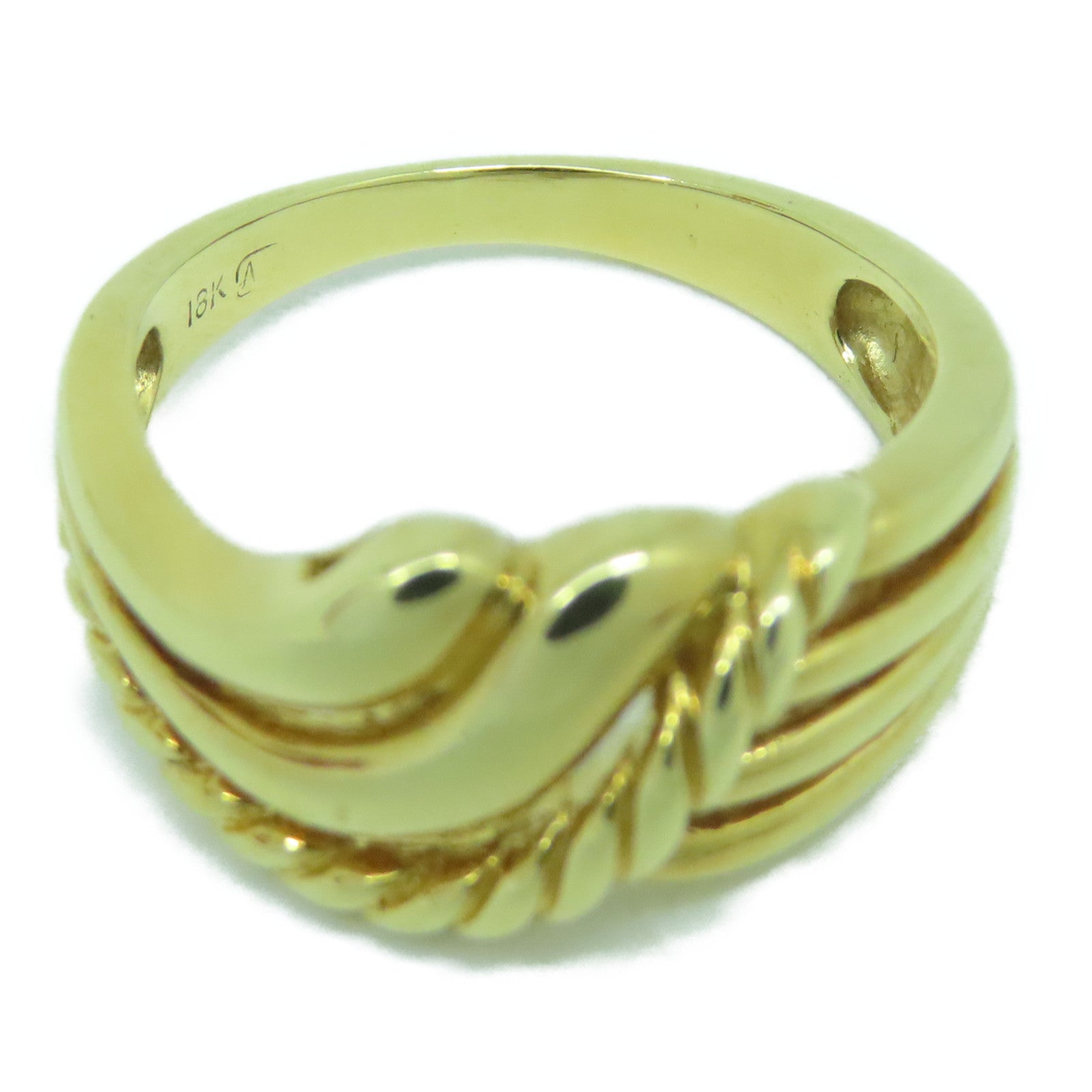 JEWELRY 【激減優惠】18K黃金Ring 4.97g戒指US#5.75
