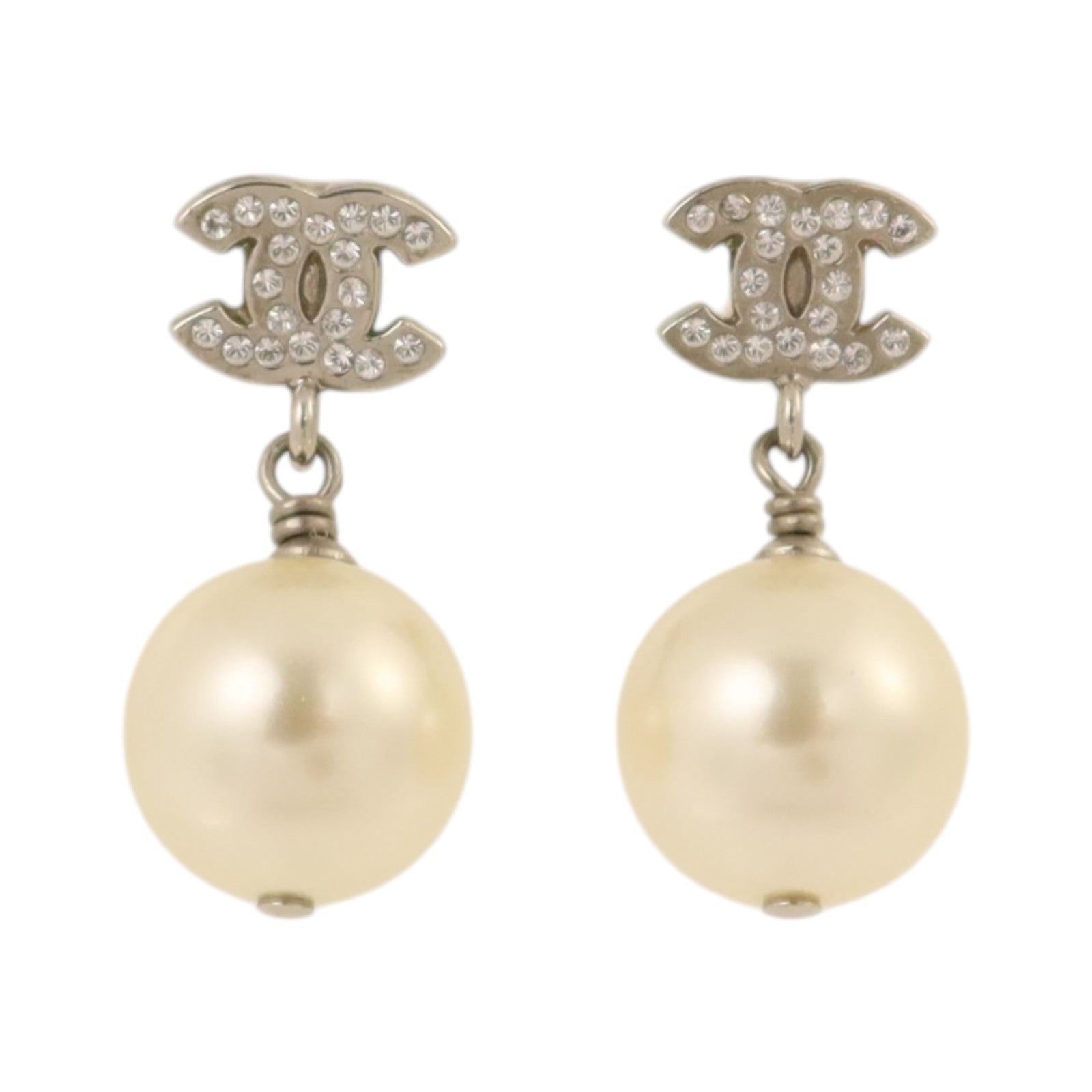 CHANEL 金屬/PVC Earrings耳環