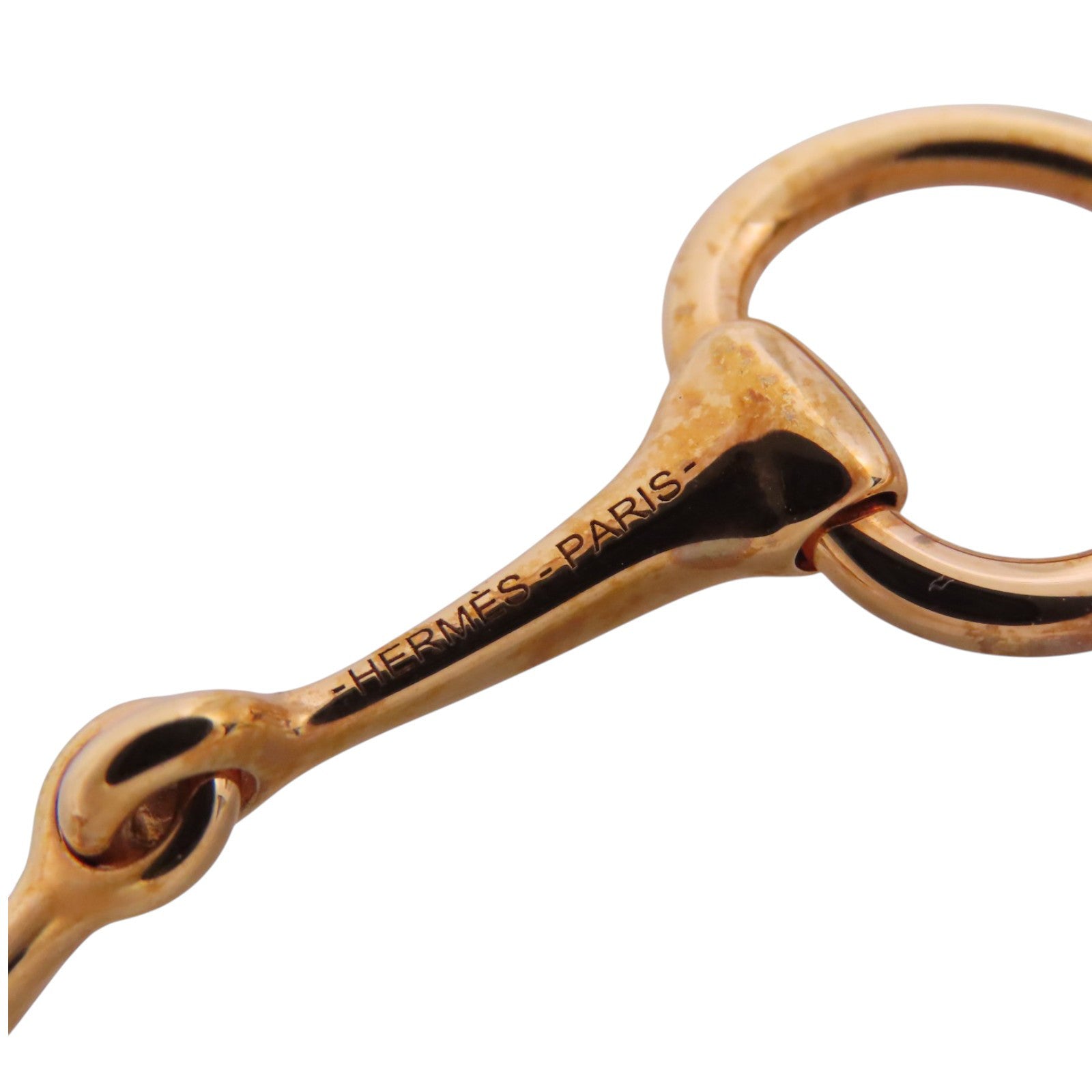 HERMES 金屬Mini Mors twilly Ring金扣絲巾扣