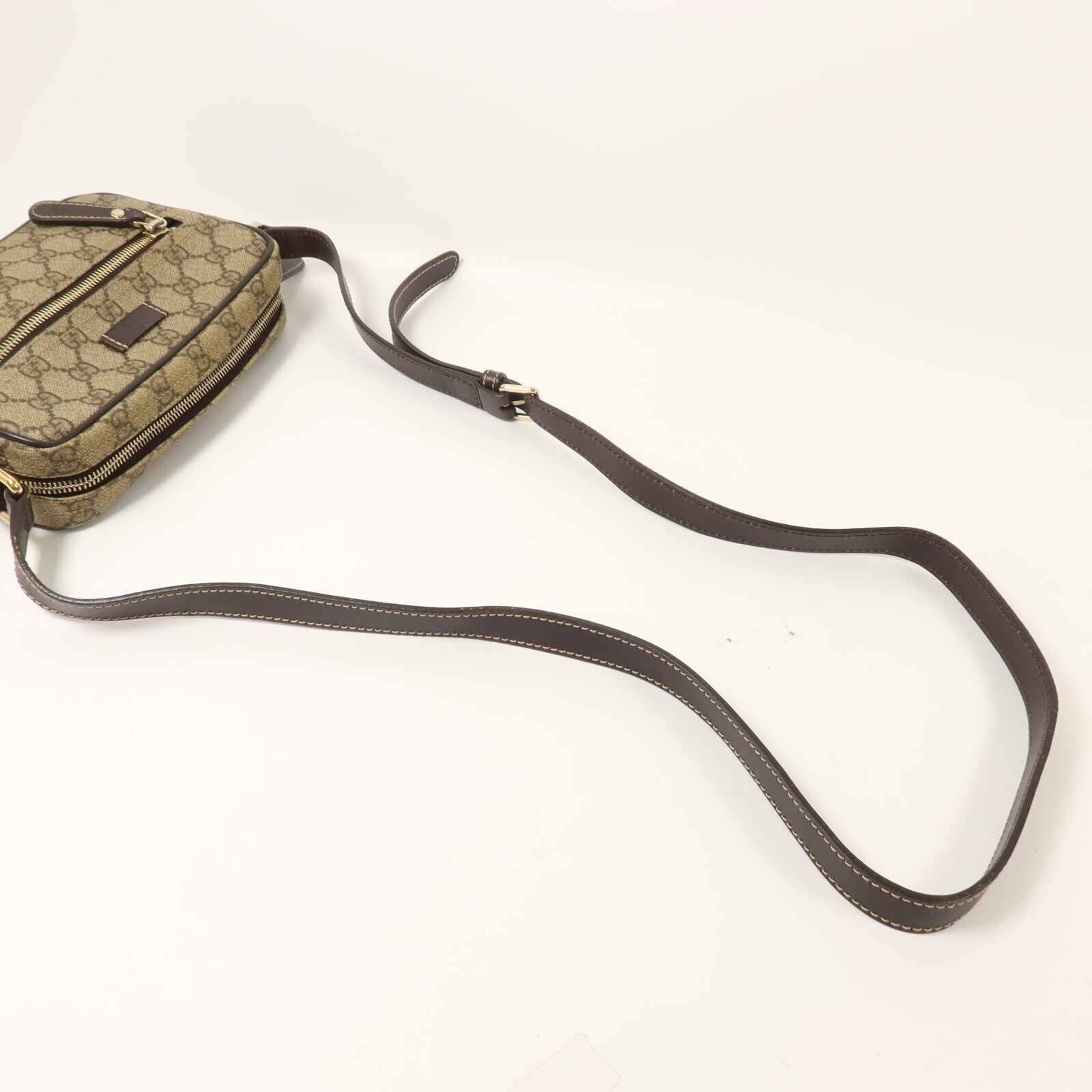 GUCCI 塗層帆布Shoulder Bag肩背袋
